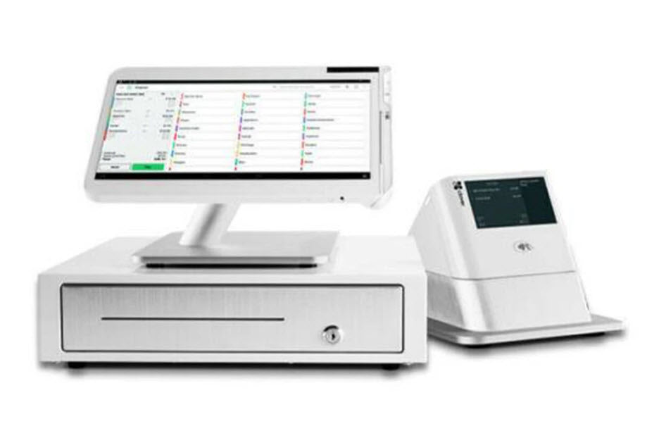 Clover Cash Drawer with Clover Station POS System.