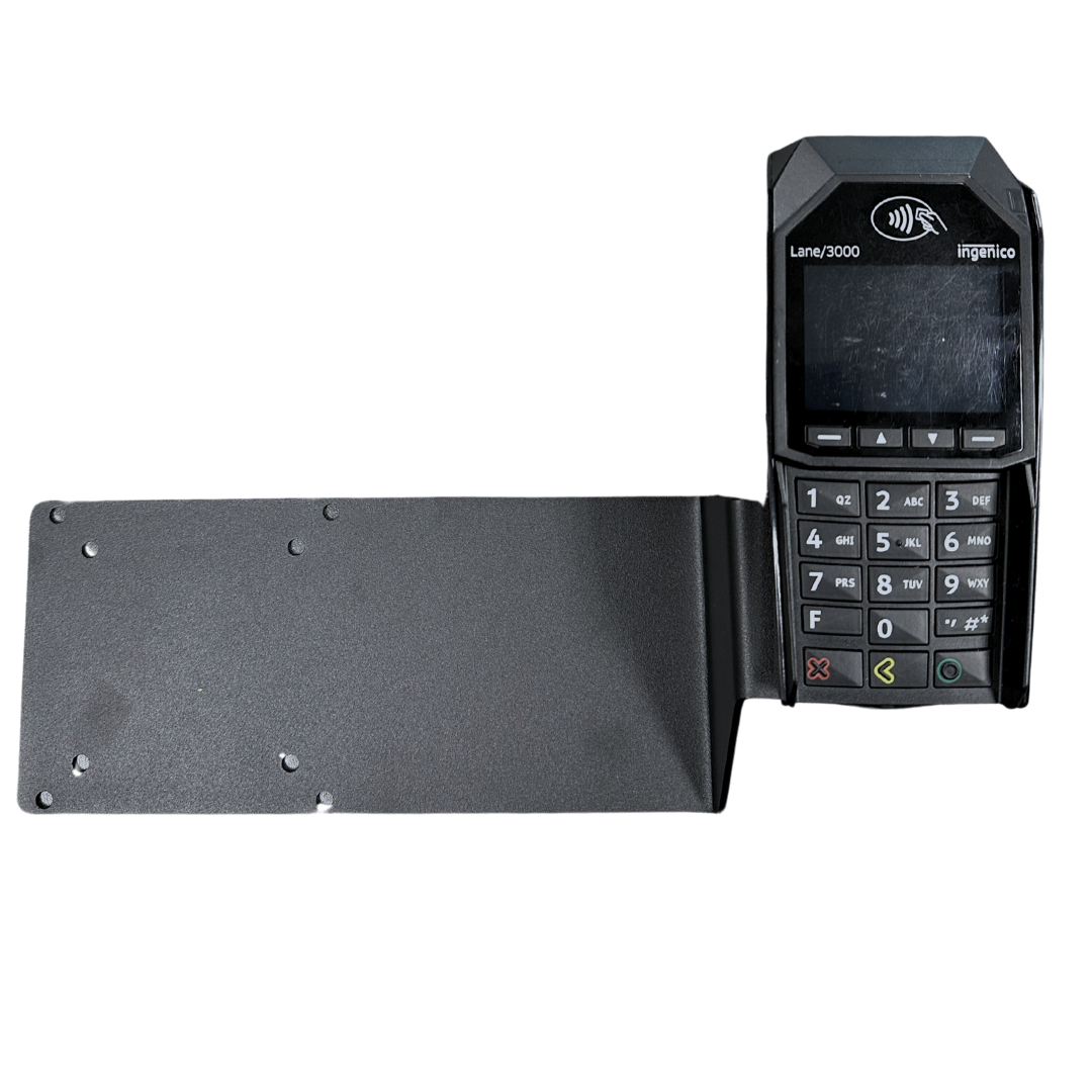 VESA Lift Mounting Bracket for 15"-17" Monitor for Ingenico Lane 3000 / 7000 (One-piece)