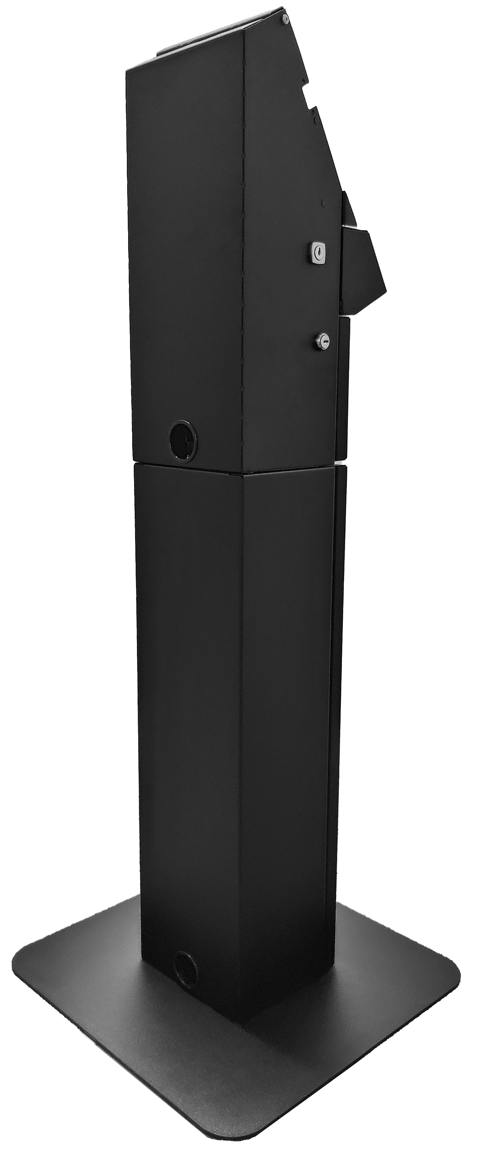 Logic Controls Self-Service Floor Kiosk Stand with Printer Storage