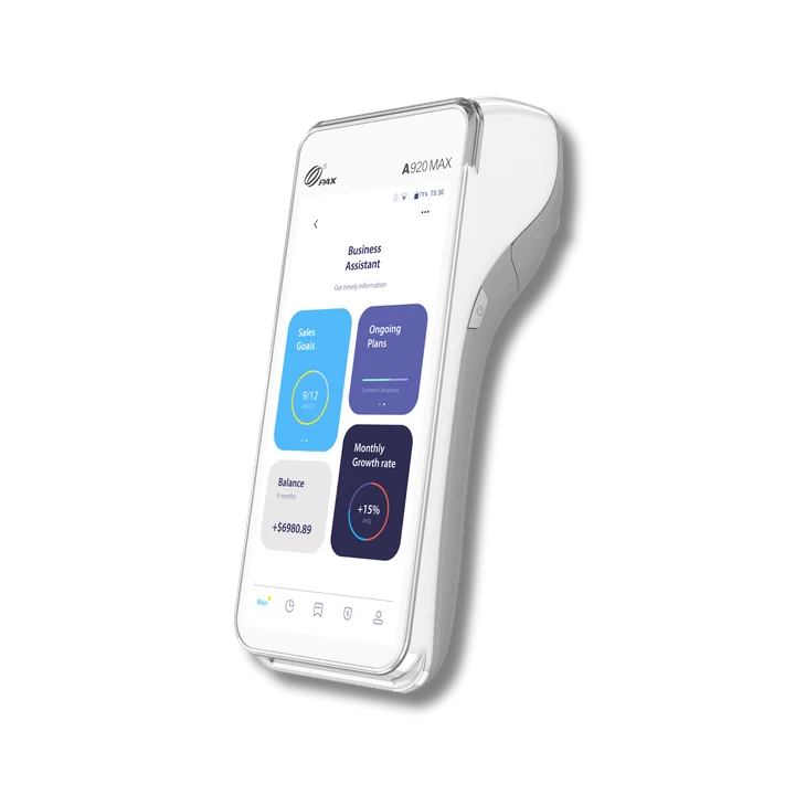 PAX A920 MAX Android Payment Terminal with Carrying Case - New