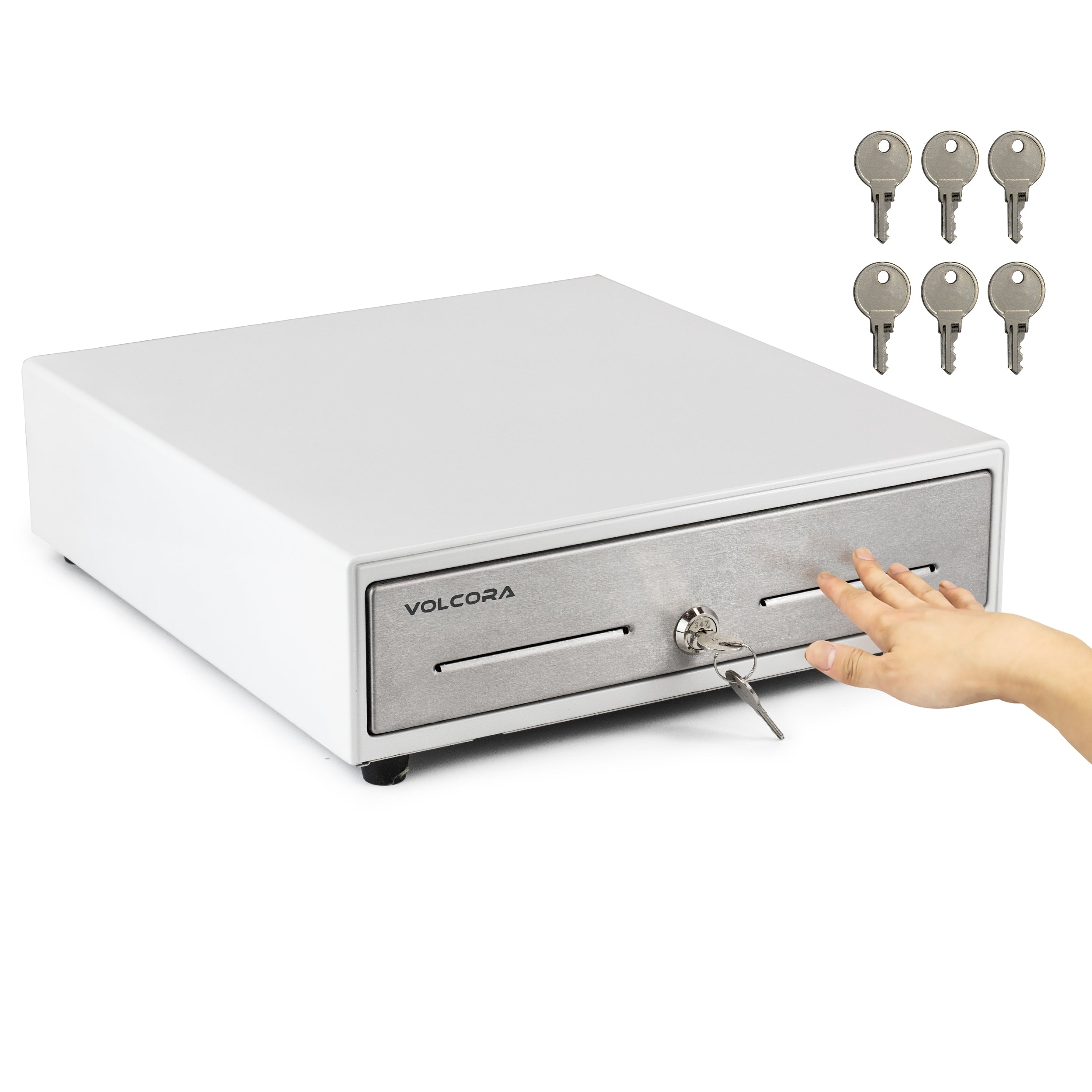 Volcora 13" Manual Push Open Cash Drawer