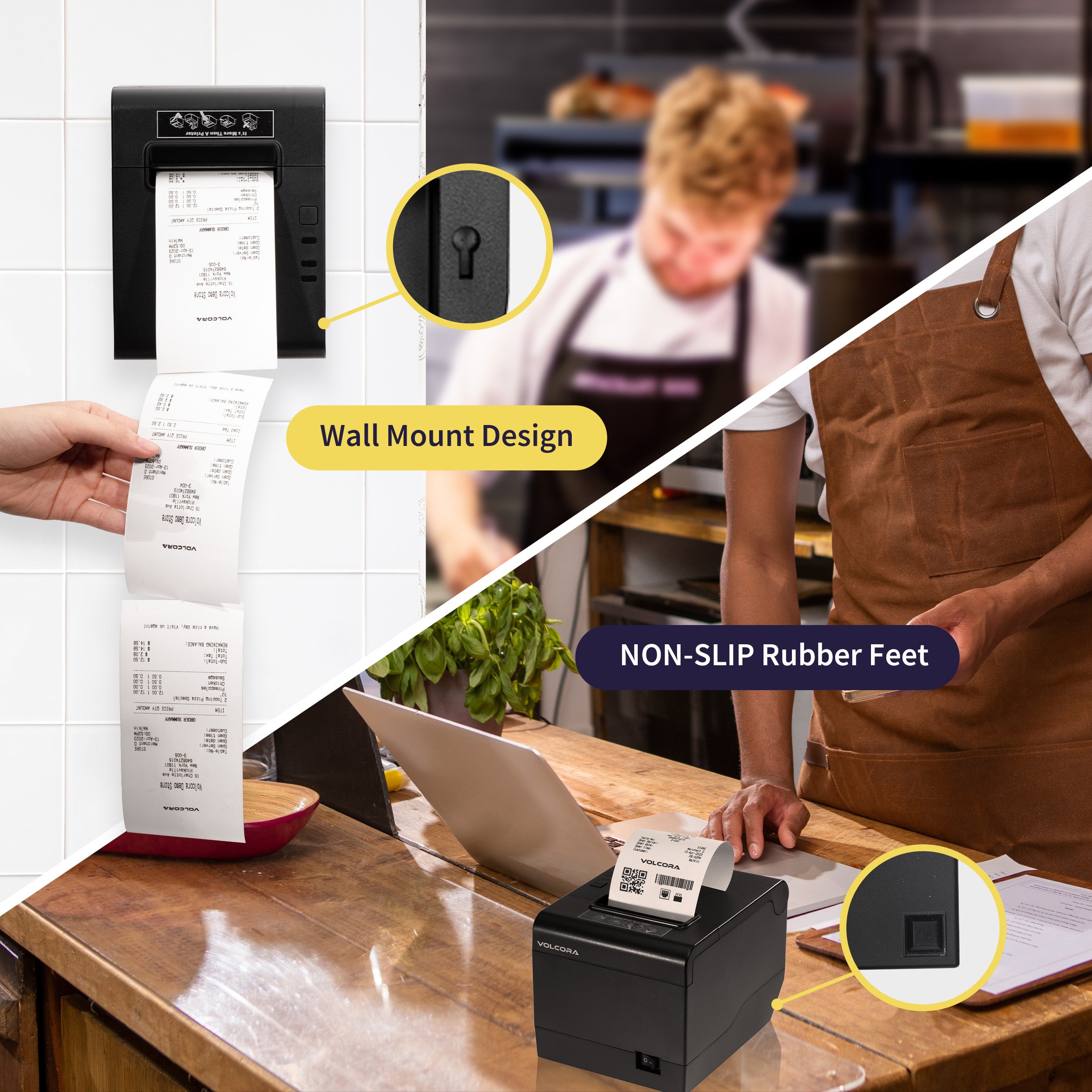 Volcora V-WRP2 Series Performance 80mm Thermal Receipt Printer