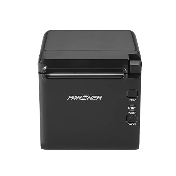 Partner Tech RP-700 Ethernet, Serial, and USB Thermal Receipt Printer - Black