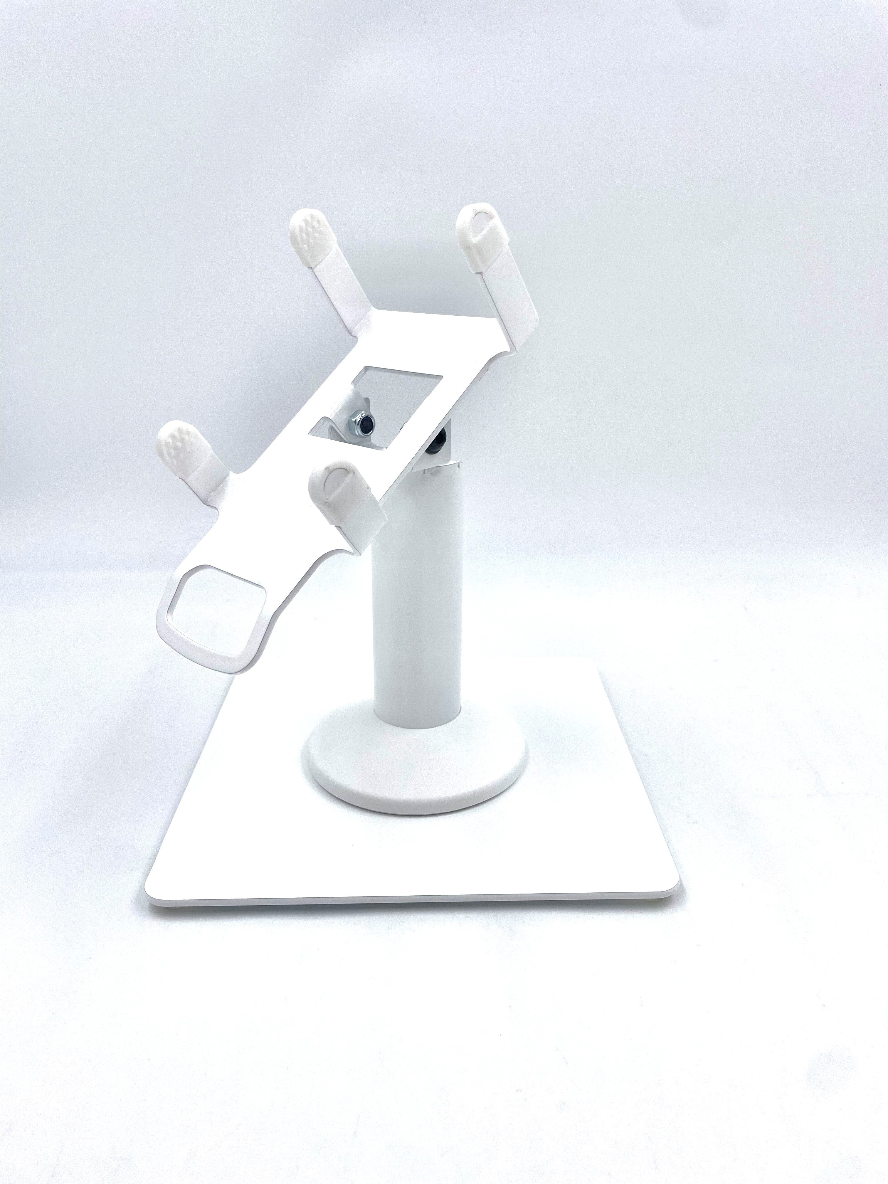 Clover Flex 3 / Flex 4 Freestanding Swivel and Tilt Stand with Square Plate (White)