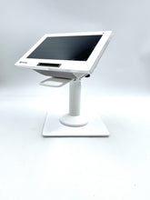 Load image into Gallery viewer, Clover Mini/Clover Mini 3 Freestanding Swivel and Tilt Stand (White) with Square Plate
