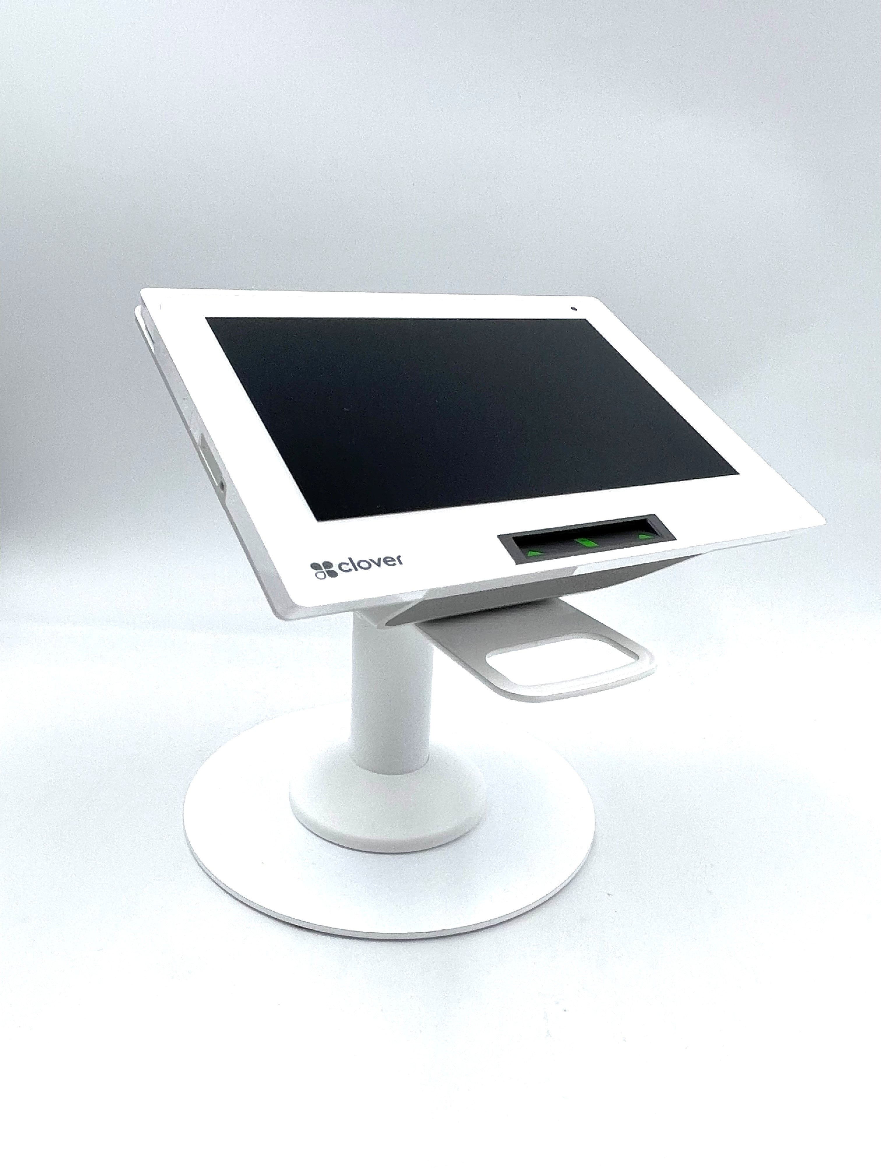 Clover Mini / Mini 3 Low Freestanding Swivel and Tilt Stand with Round Plate