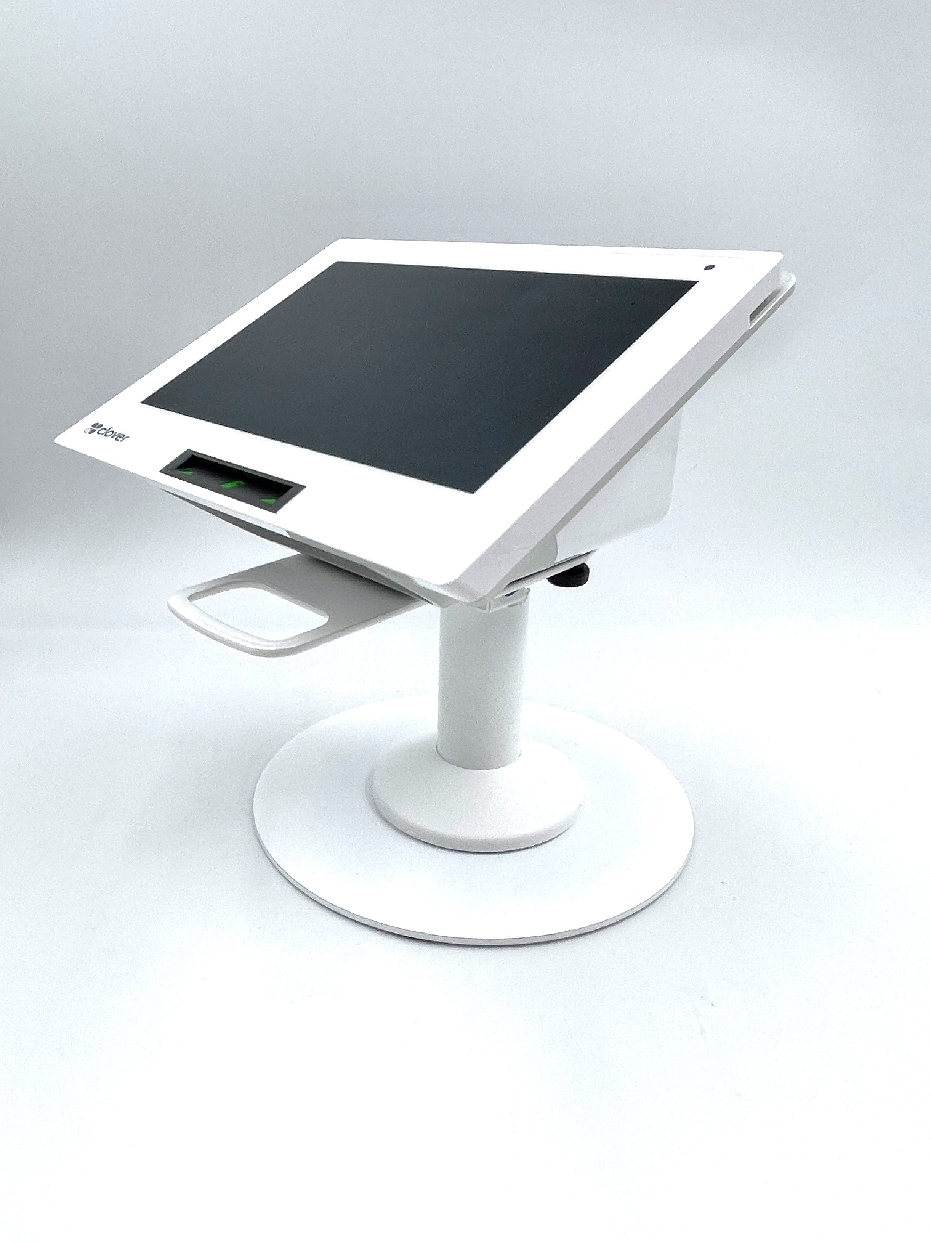 Clover Mini / Mini 3 Low Freestanding Swivel and Tilt Stand with Round Plate