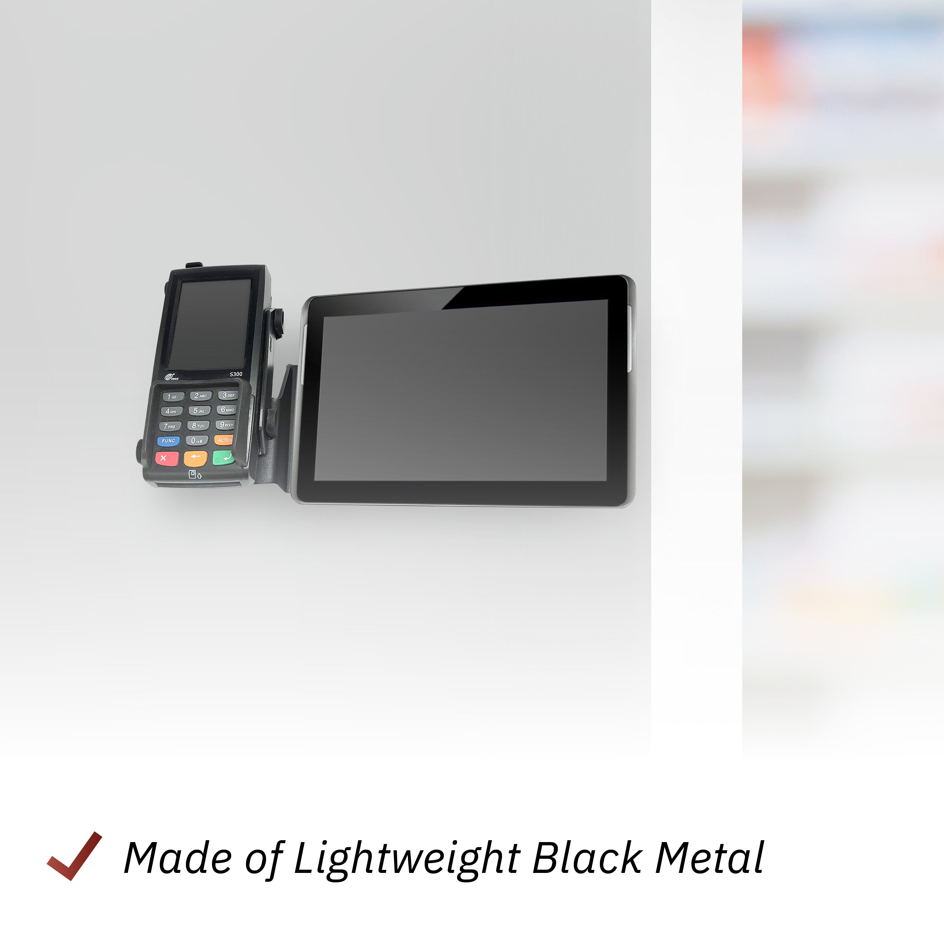 PAX S300 VESA Mounting Bracket - DCCSUPPLY.COM