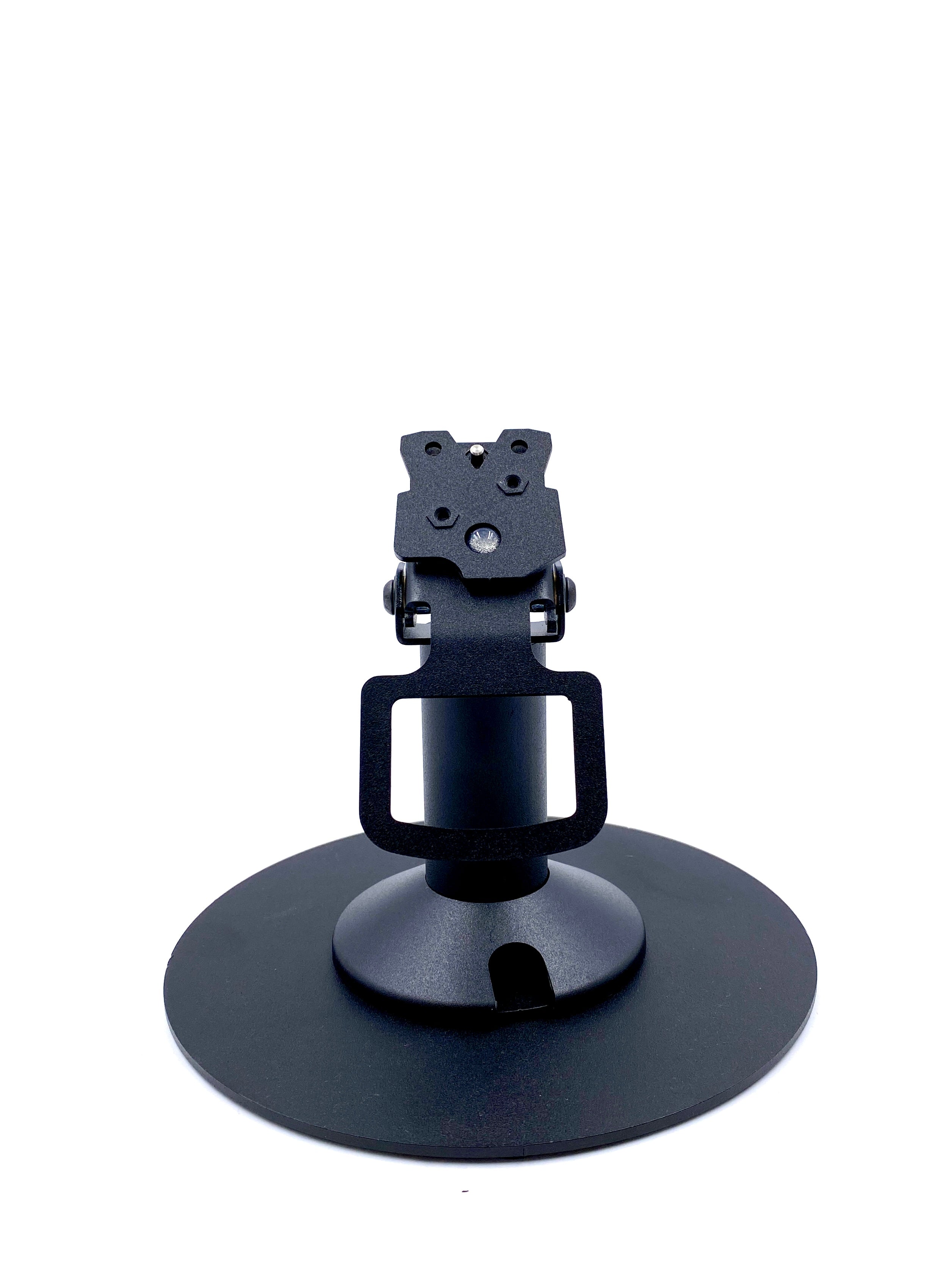 Ingenico Desk 1500 Low Freestanding Swivel and Tilt Stand with Round Plate