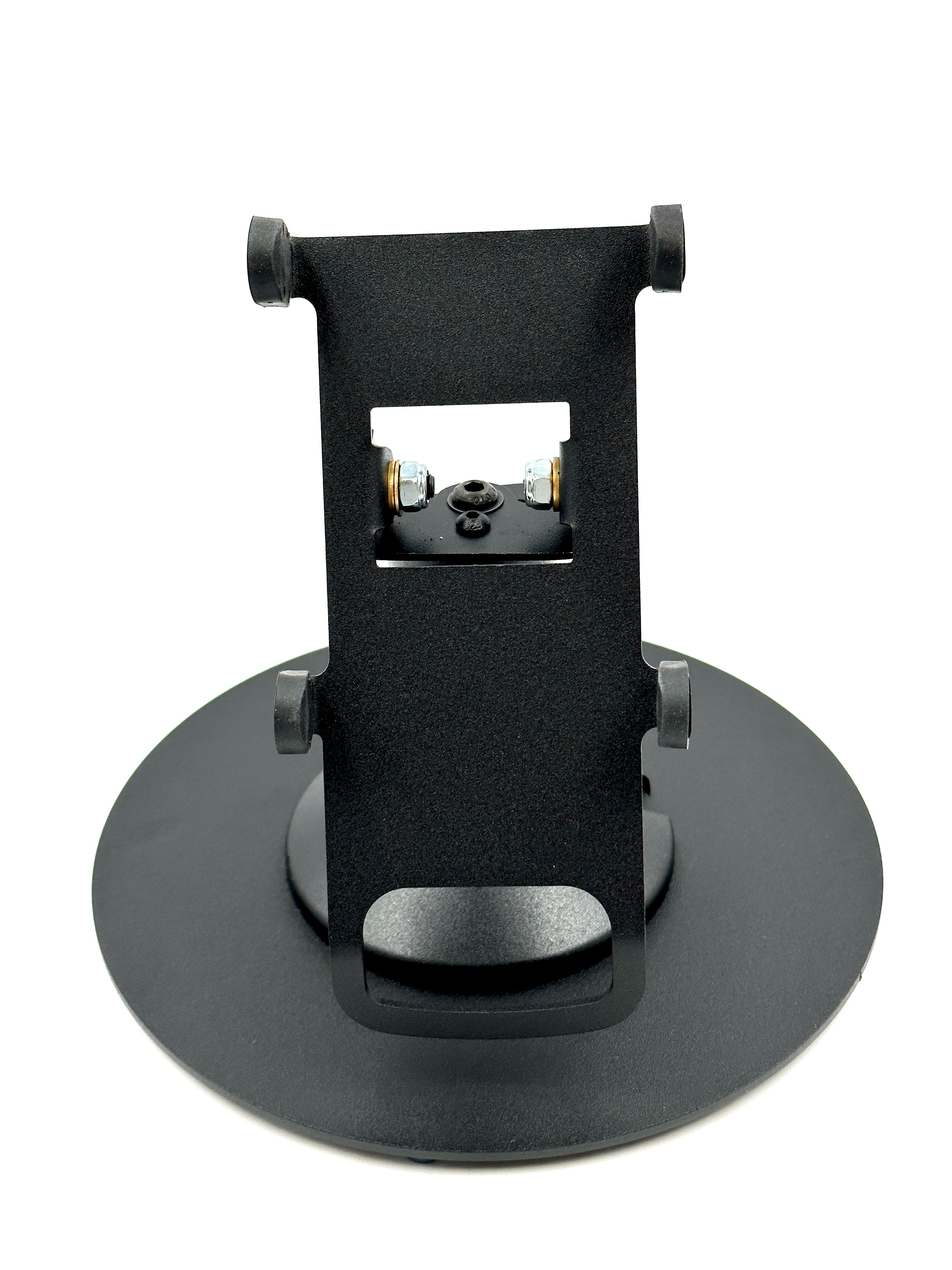 Verifone V400M Low Freestanding Swivel and Tilt Metal Stand with Round Plate