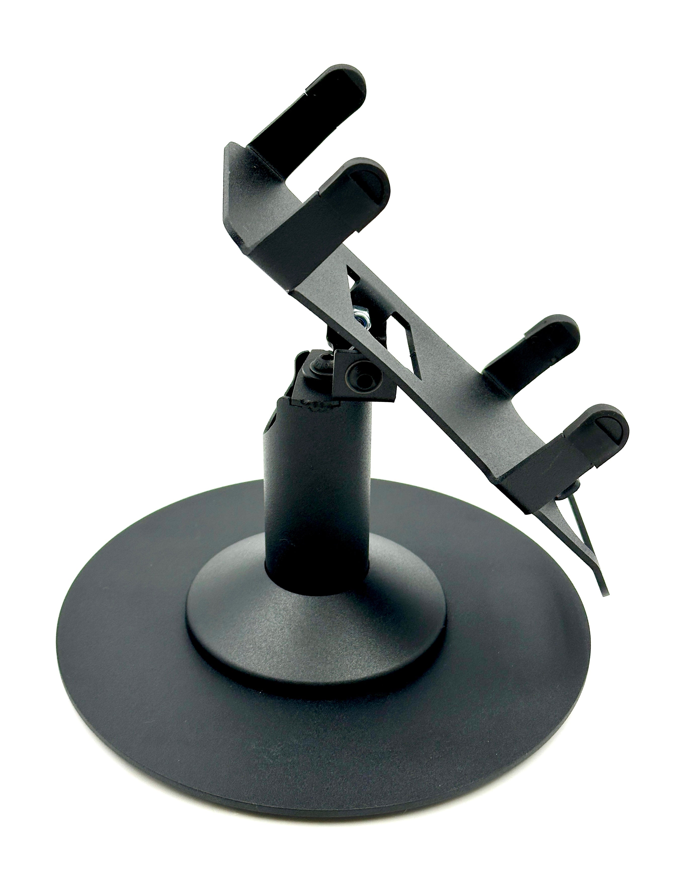 Verifone Vx520 Low Swivel and Tilt Freestanding Stand with Round Plate