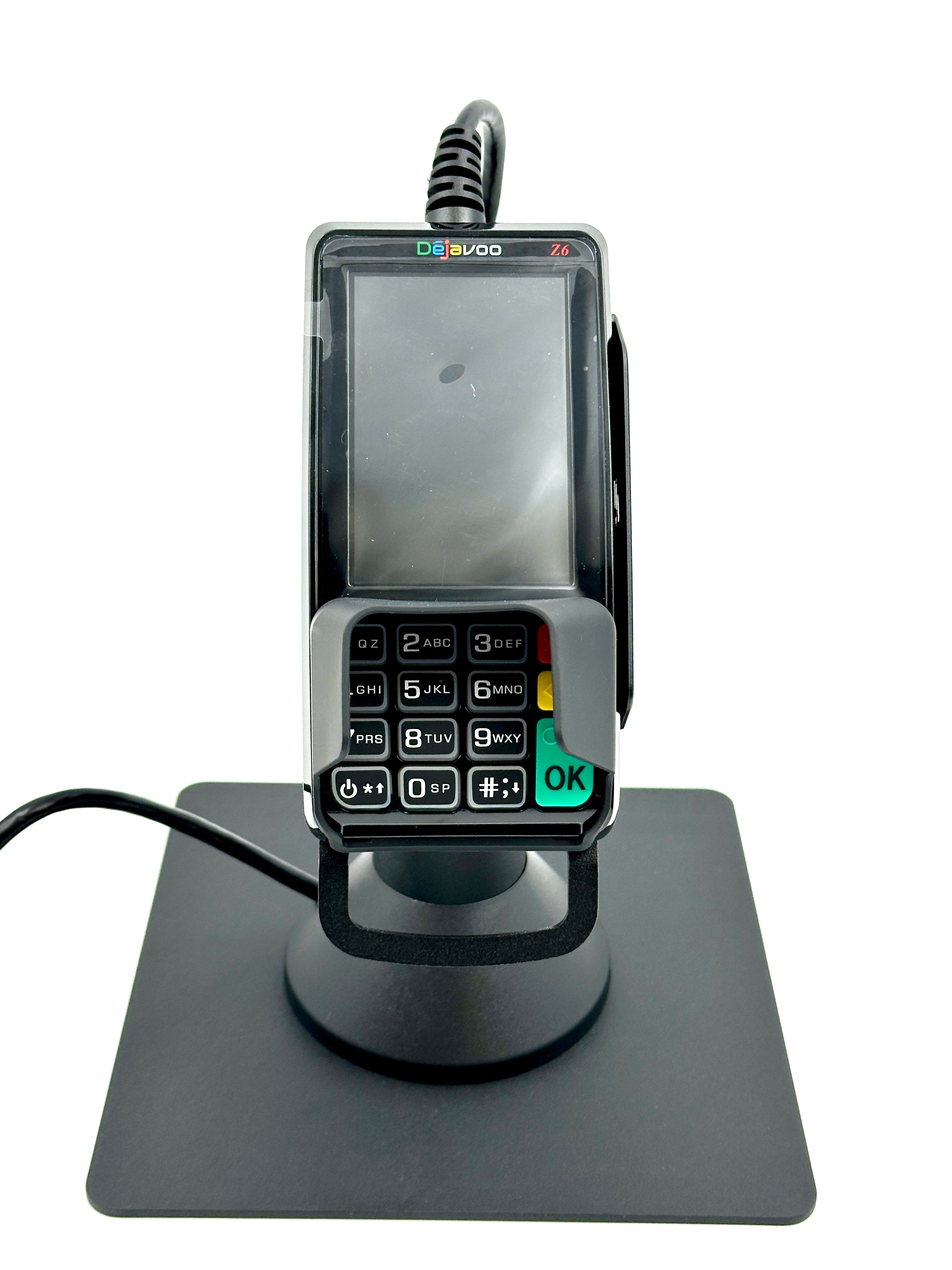 Dejavoo Z6 Freestanding Swivel and Tilt Stand with Square Plate - Fits Dejavoo Z6 HW #v1.4