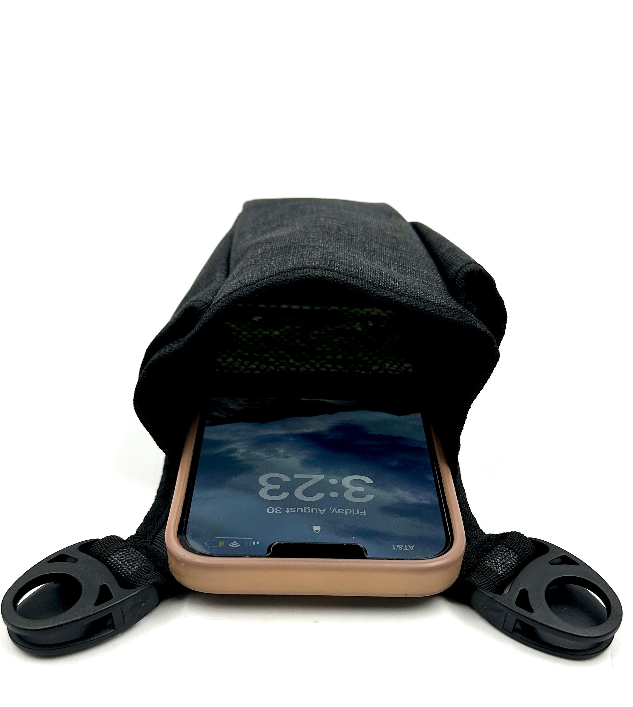GMS - Universal Wireless Payment Pouch II with Sling/Waistbelt With Phone Slot
