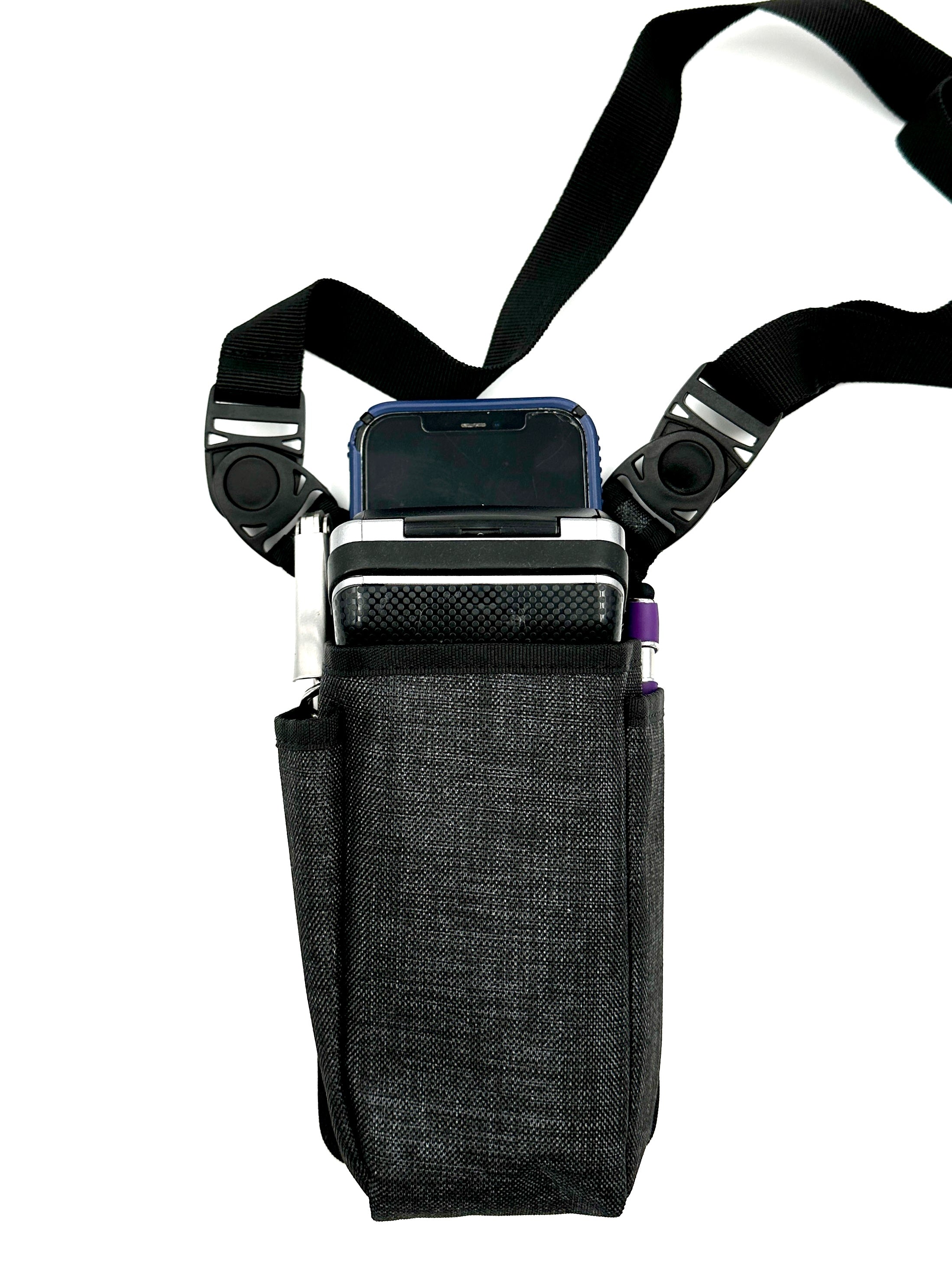 GMS - Universal Wireless Payment Pouch II with Sling/Waistbelt With Phone Slot