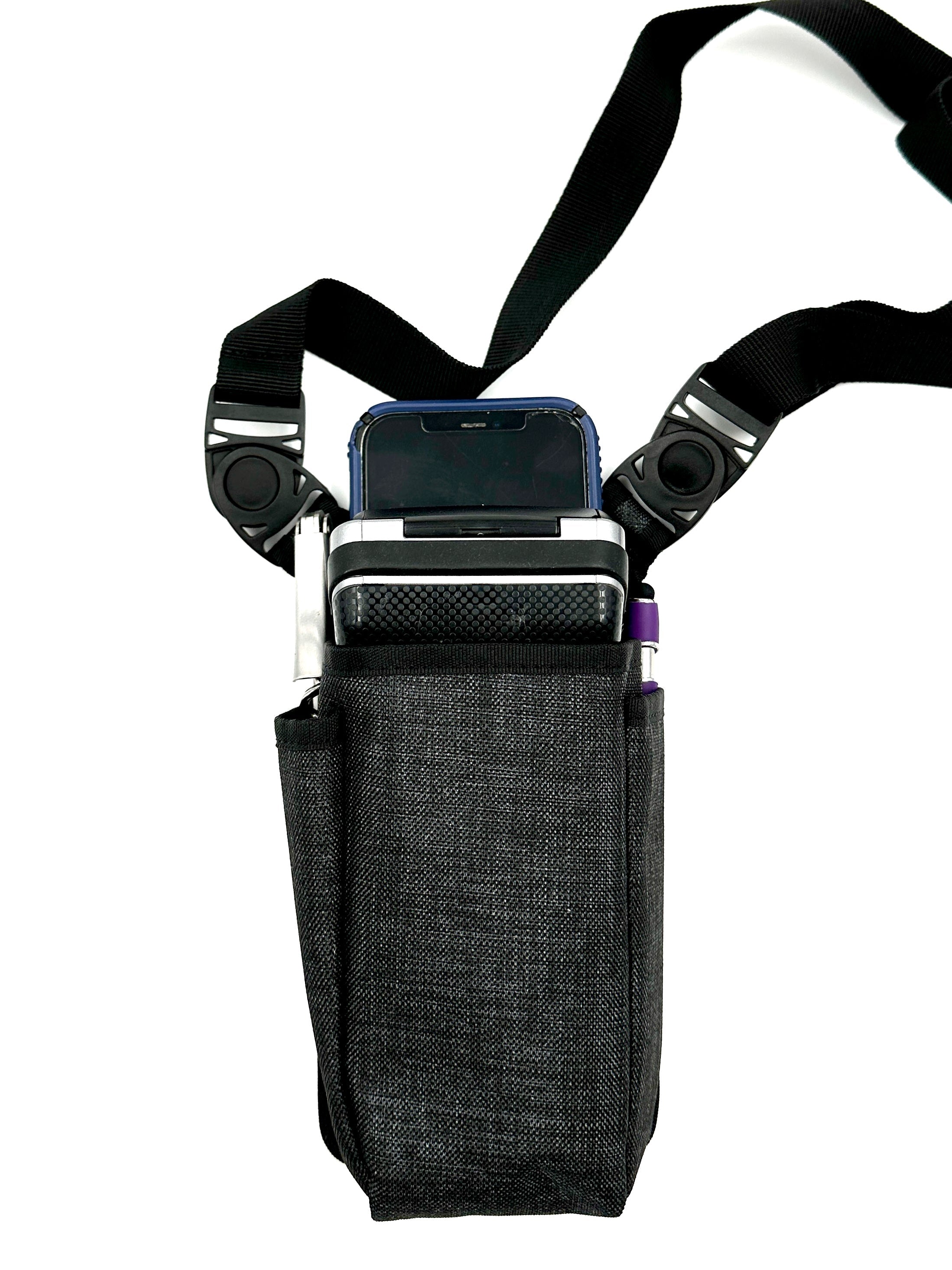 Payroc - Universal Wireless Payment Pouch II with Sling/Waistbelt With Phone Slot