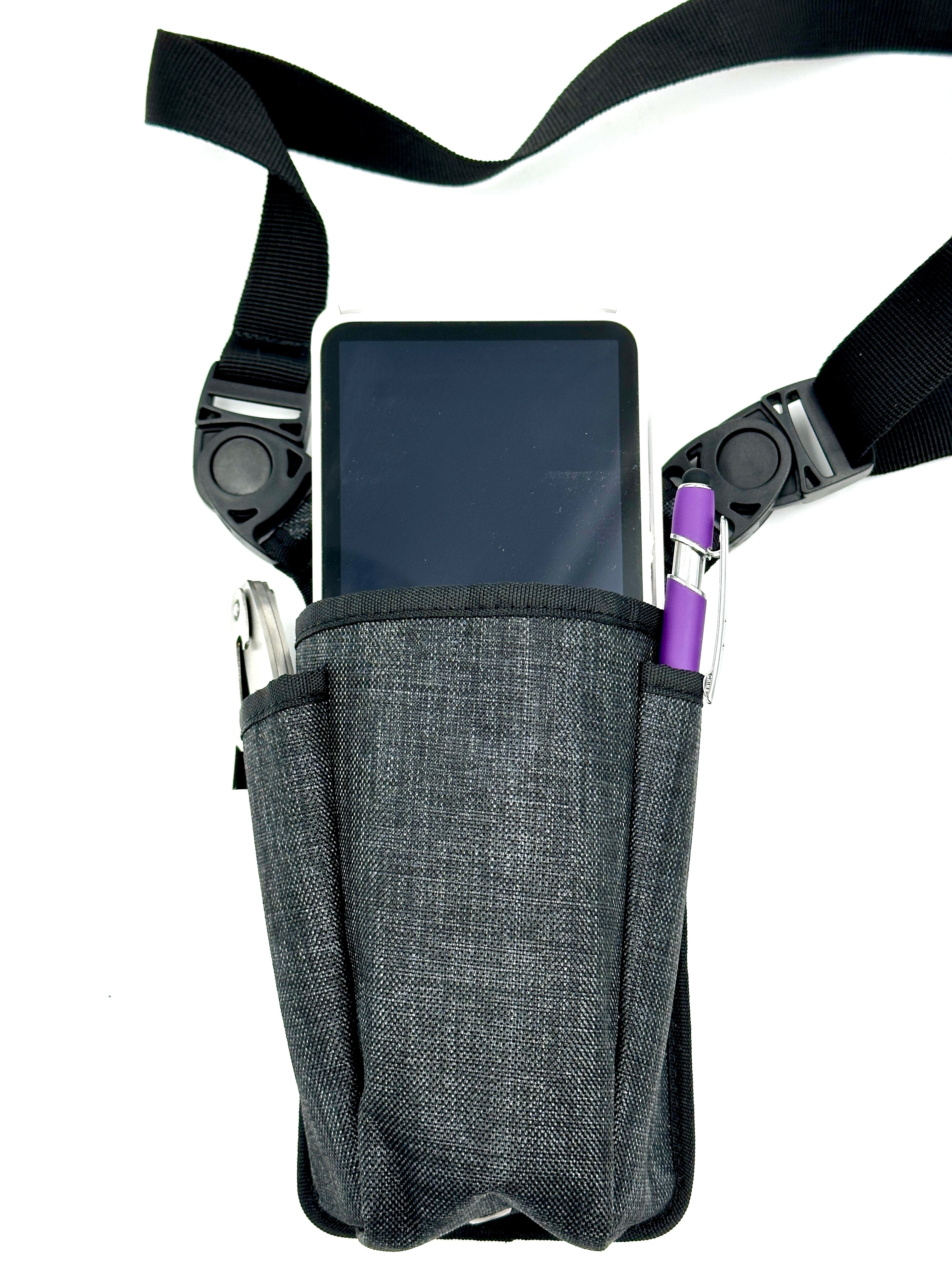 GMS - Universal Wireless Payment Pouch II with Sling/Waistbelt With Phone Slot