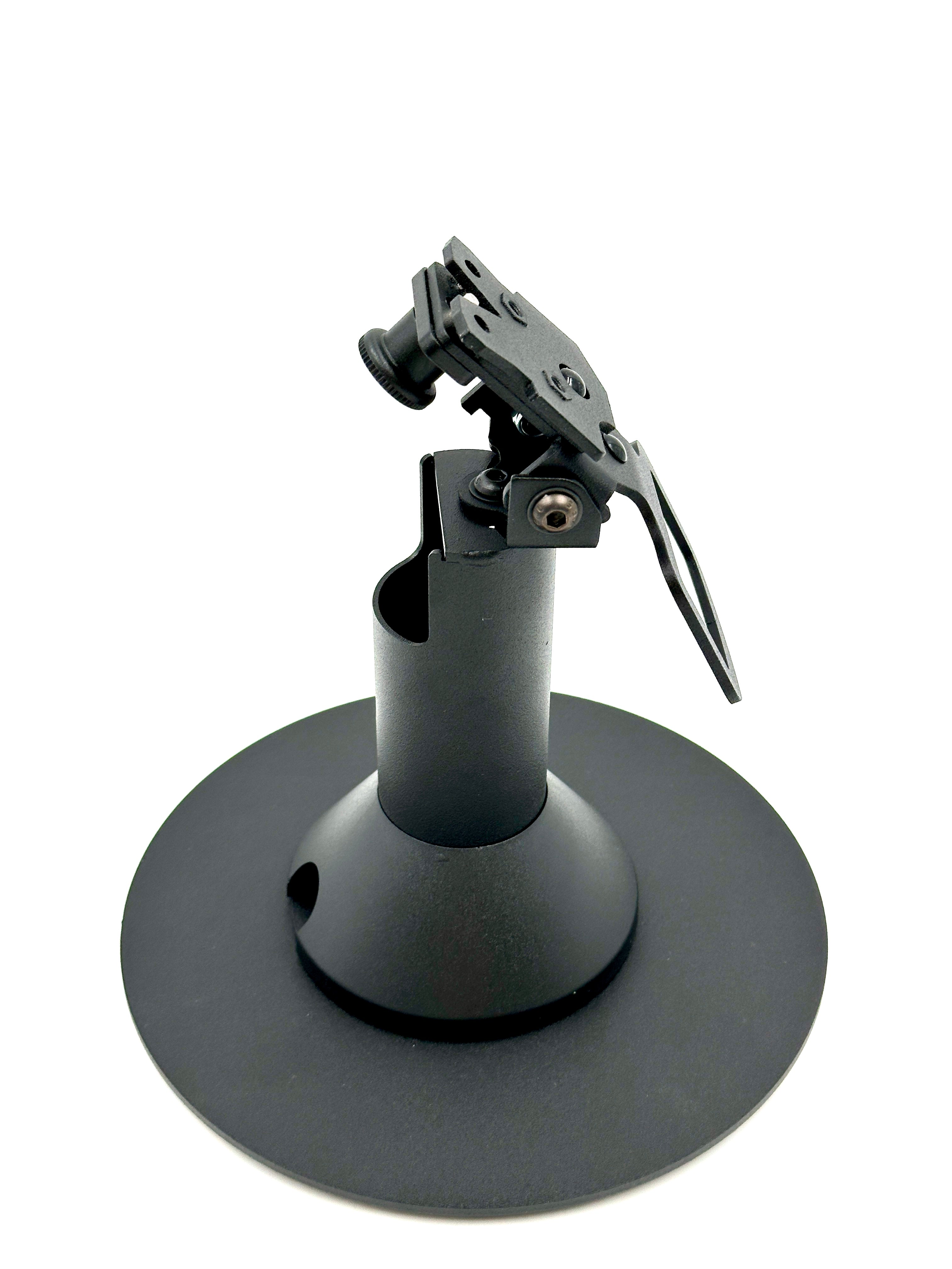 Ingenico Axium RX5000 Freestanding Swivel and Tilt Metal Stand with Round Plate