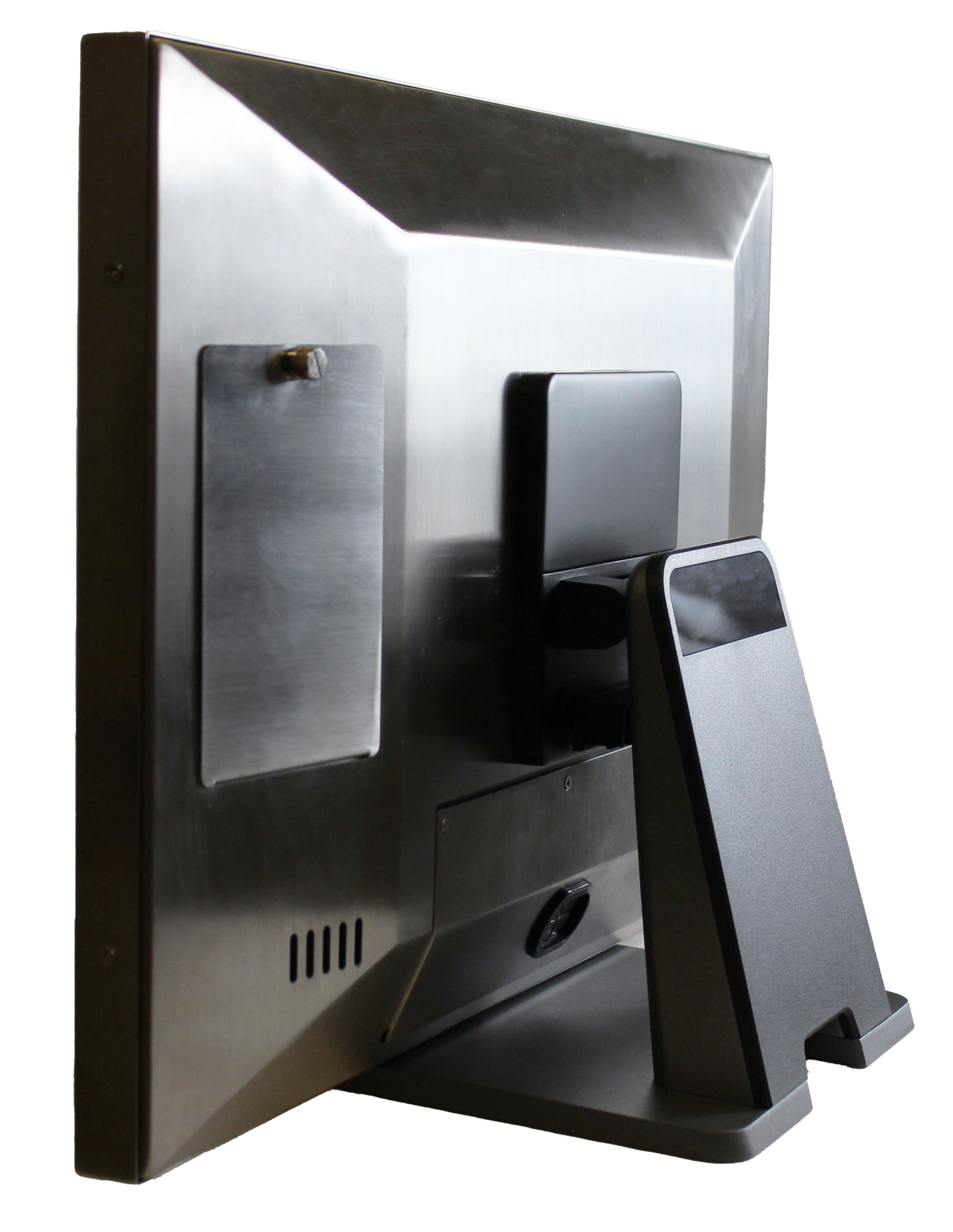 Logic Controls KP40 Kitchen Premium Series 22" Stainless Steel PCAP Touchscreen Monitor