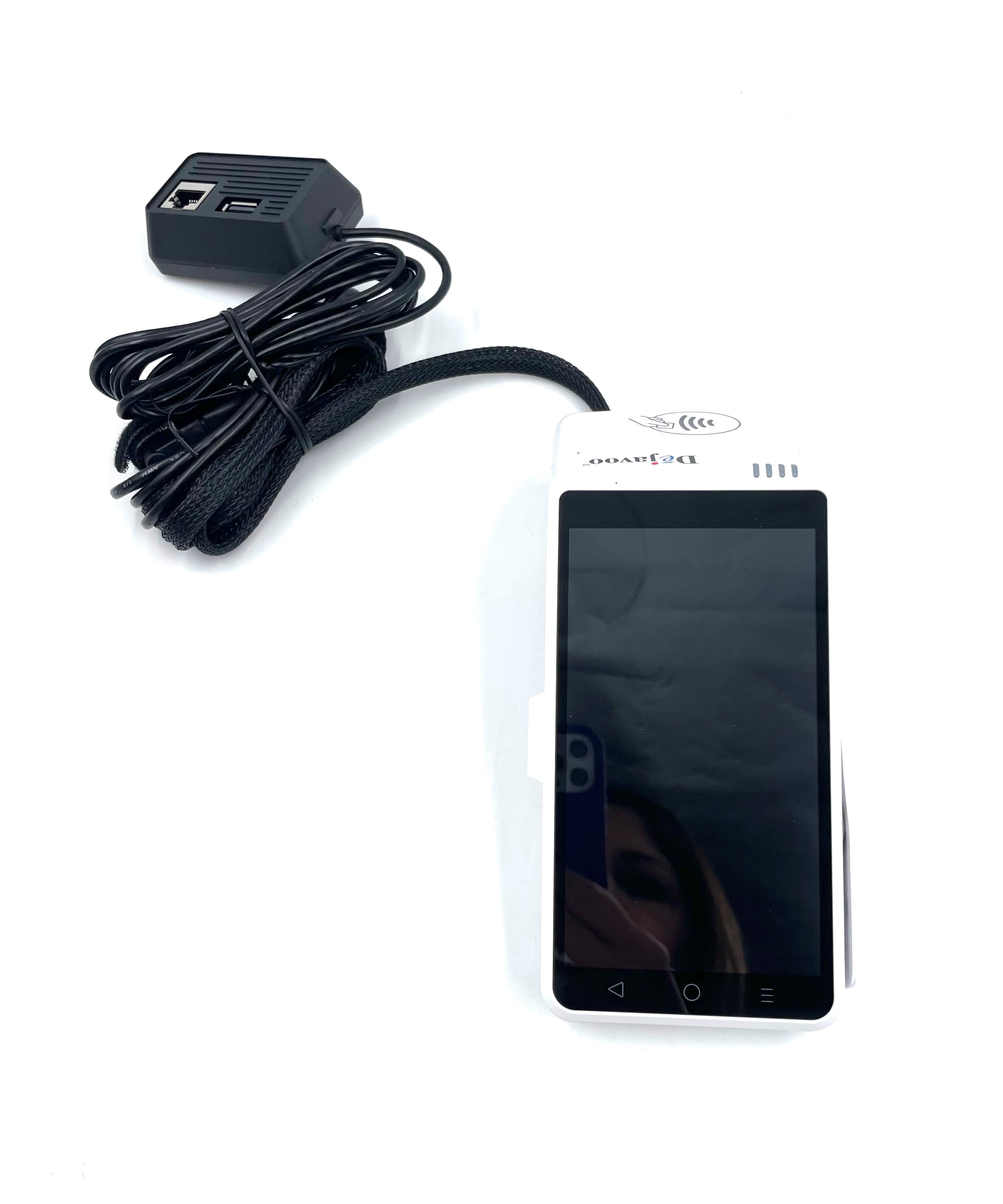 Dejavoo QD4 Desktop Android Bluetooth, IP & WiFi (White) - Refurbished