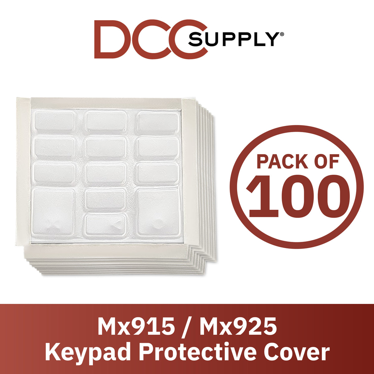 Verifone Mx915/925 Keypad Protective Covers (Set of 100)