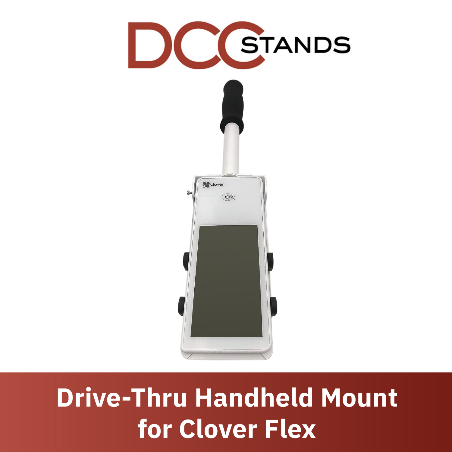 Clover Flex Drive-Thru Handheld Bracket/Mount for C401U POS