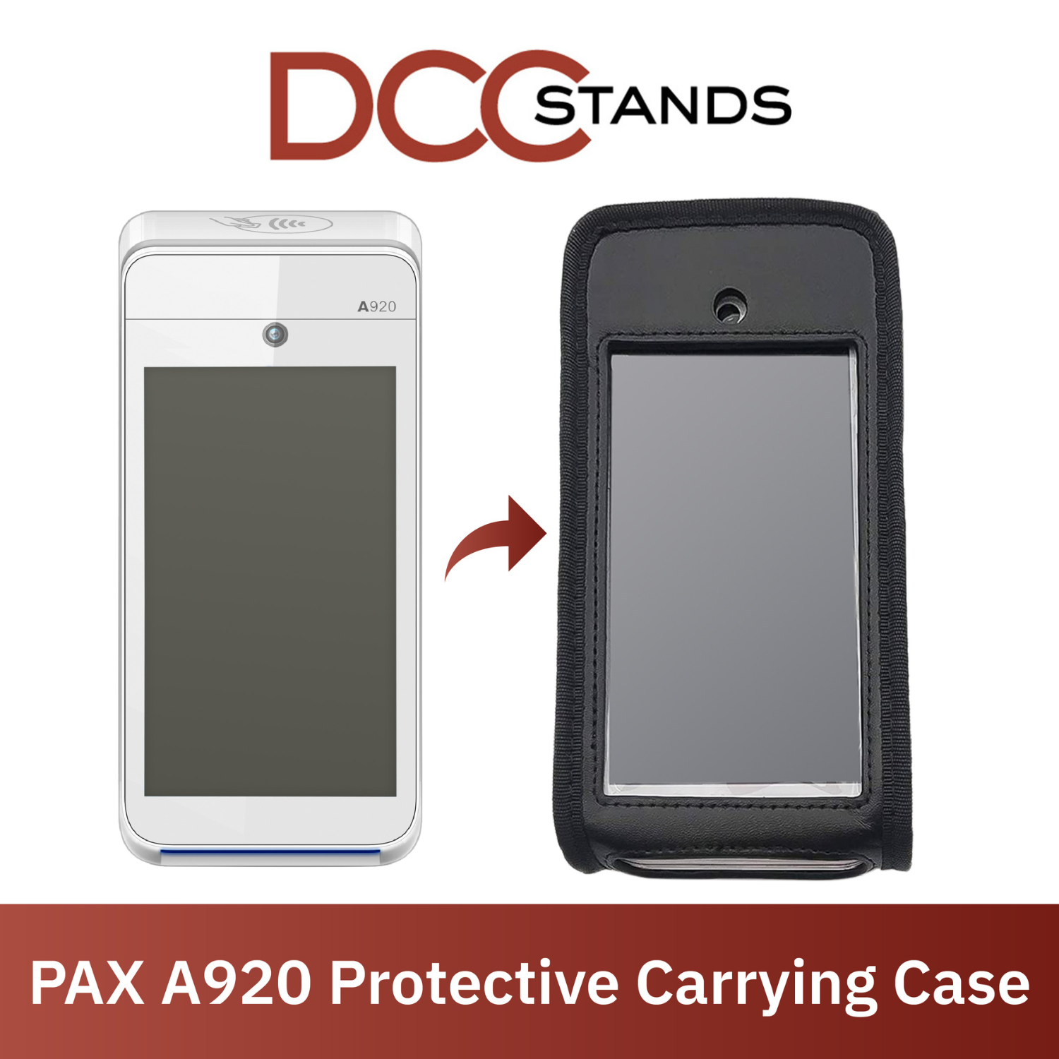 PAX A920 Carrying Case with Shoulder Strap