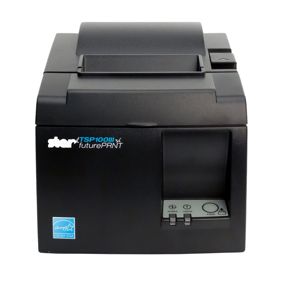 Star Micronics TSP143IIIWLAN Thermal Printer - Gray (39464710) with 2 Year Warranty