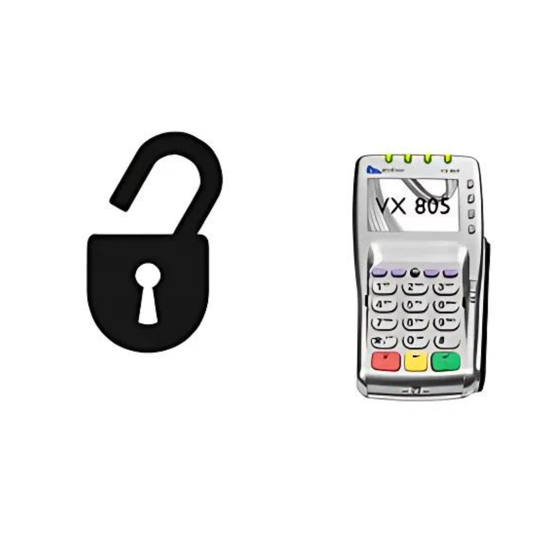 Unlock, Untamper, Clear Passwords from Verifone Vx805 PIN Pad