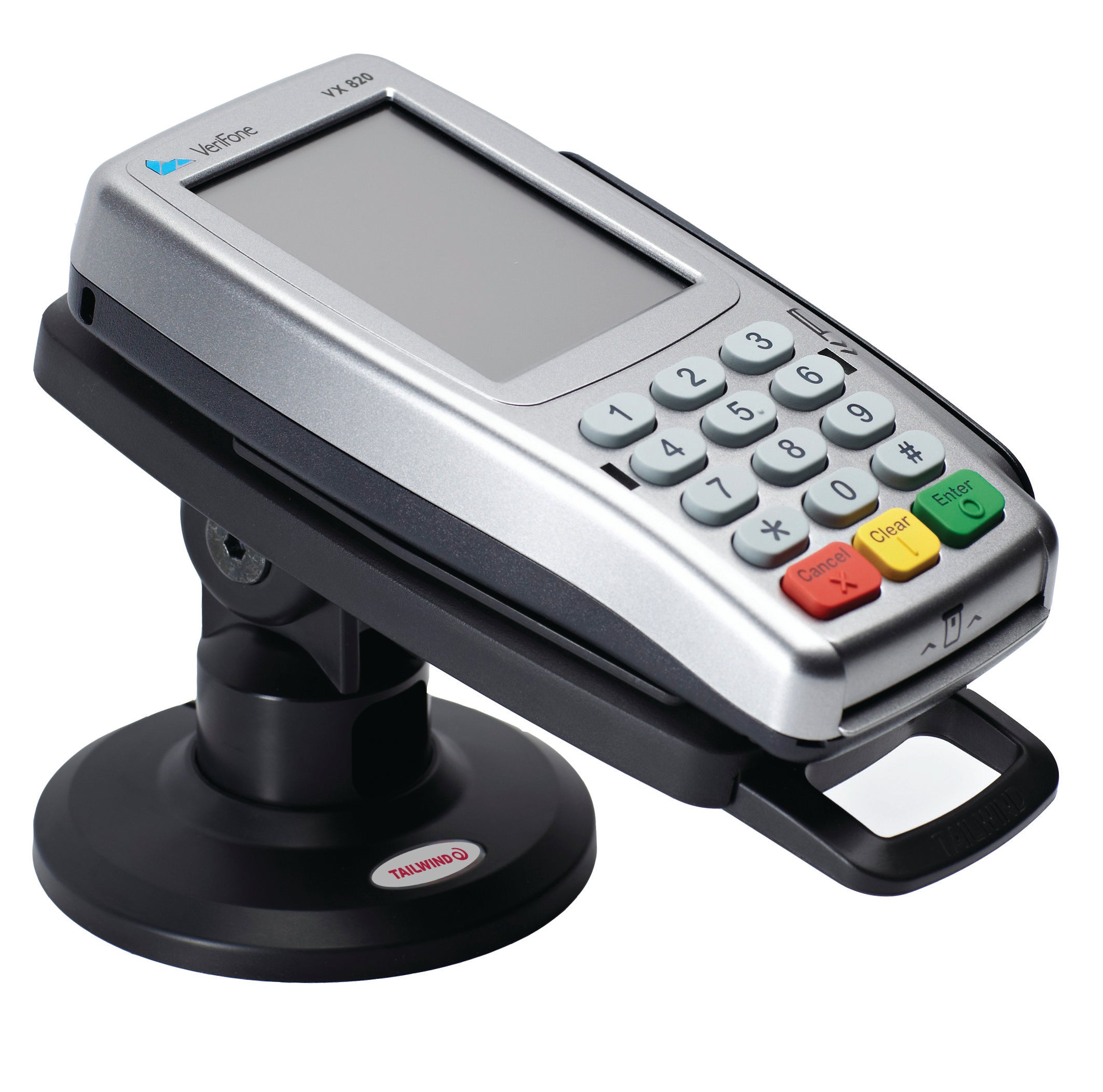 Verifone Vx805 3" Compact Pole Mount Terminal Stand - DCCSUPPLY.COM