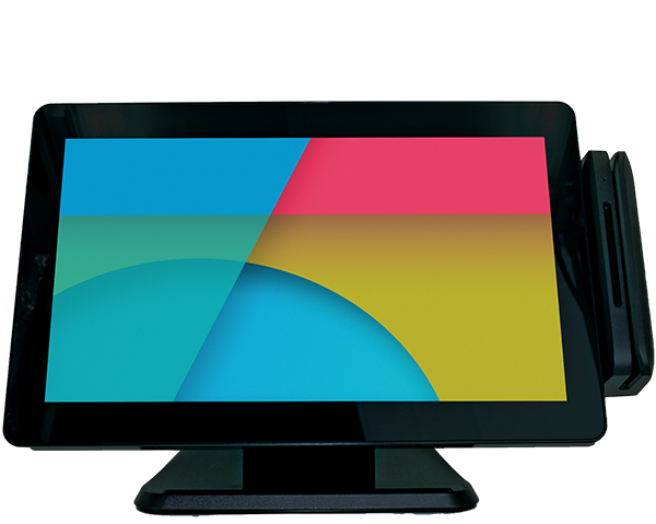 TEAMSable 12" Android POS System with A17, 2G RAM, 8G Flash, Android 8.1, Black, 12N-RM-BL