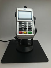 Load image into Gallery viewer, First Data RP10 PIN Pad Freestanding Swivel Metal Stand with Square Plate - DCCSUPPLY.COM
