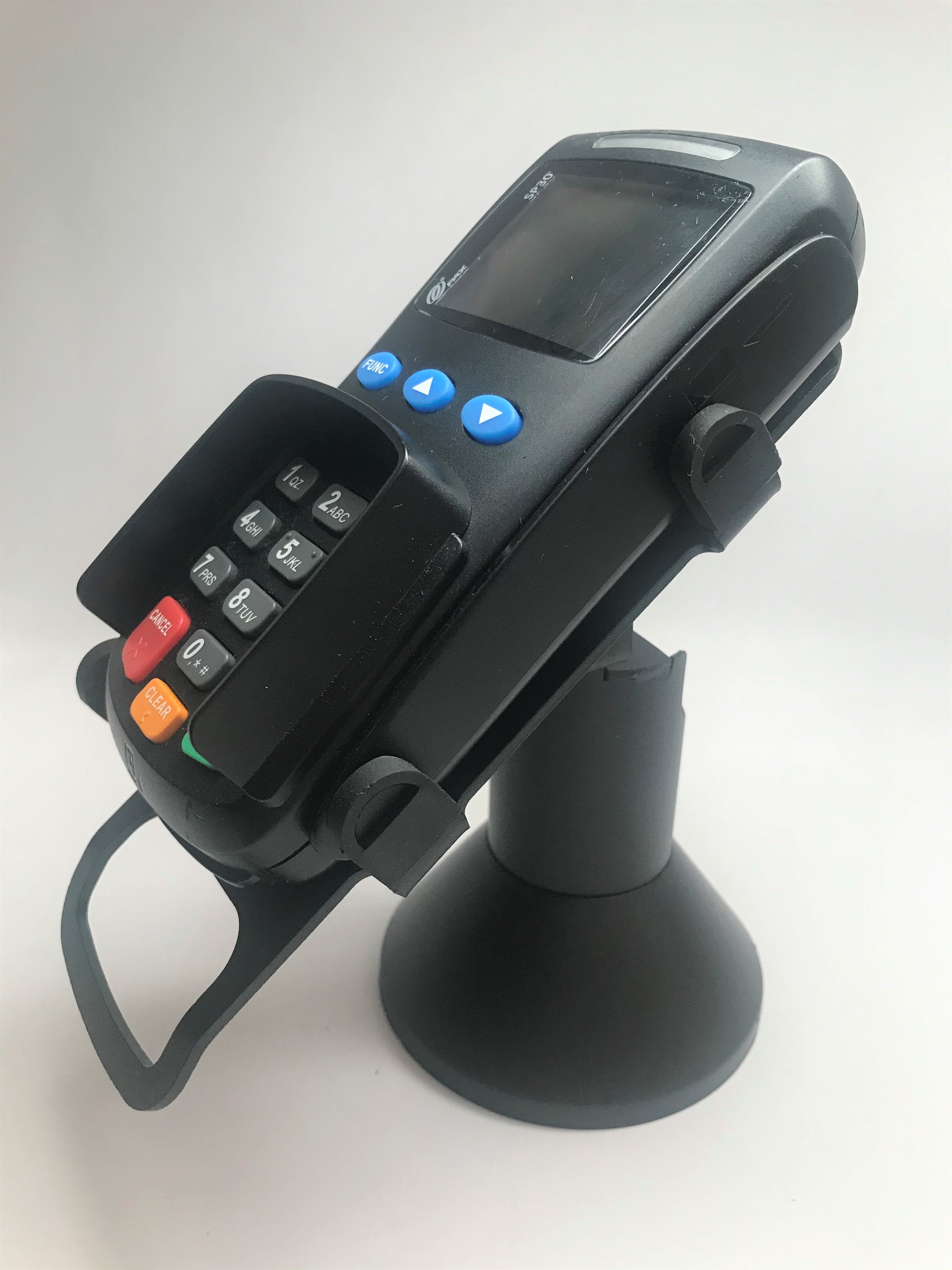 PAX S300 / SP30 Low Profile Swivel and Tilt Freestanding Metal Stand with Square Plate - DCCSUPPLY.COM