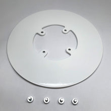 Load image into Gallery viewer, Freestanding Round Base Plate - White - DCCSUPPLY.COM
