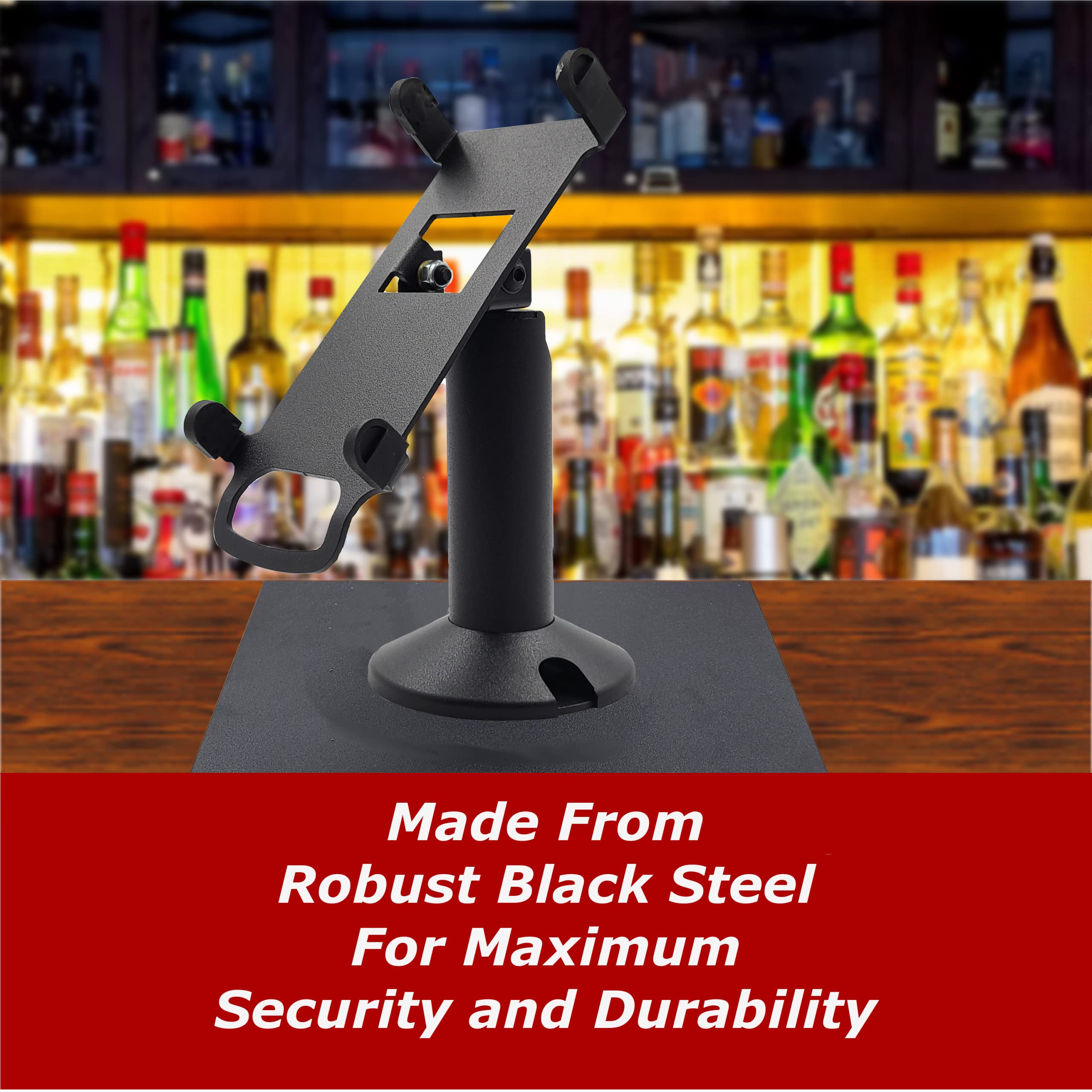 Nexgo N5 Freestanding Swivel and Tilt Stand with Square Plate