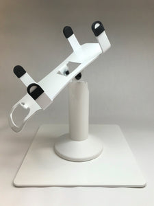 PAX A80 White Freestanding Swivel and Tilt Metal Stand - DCCSUPPLY.COM