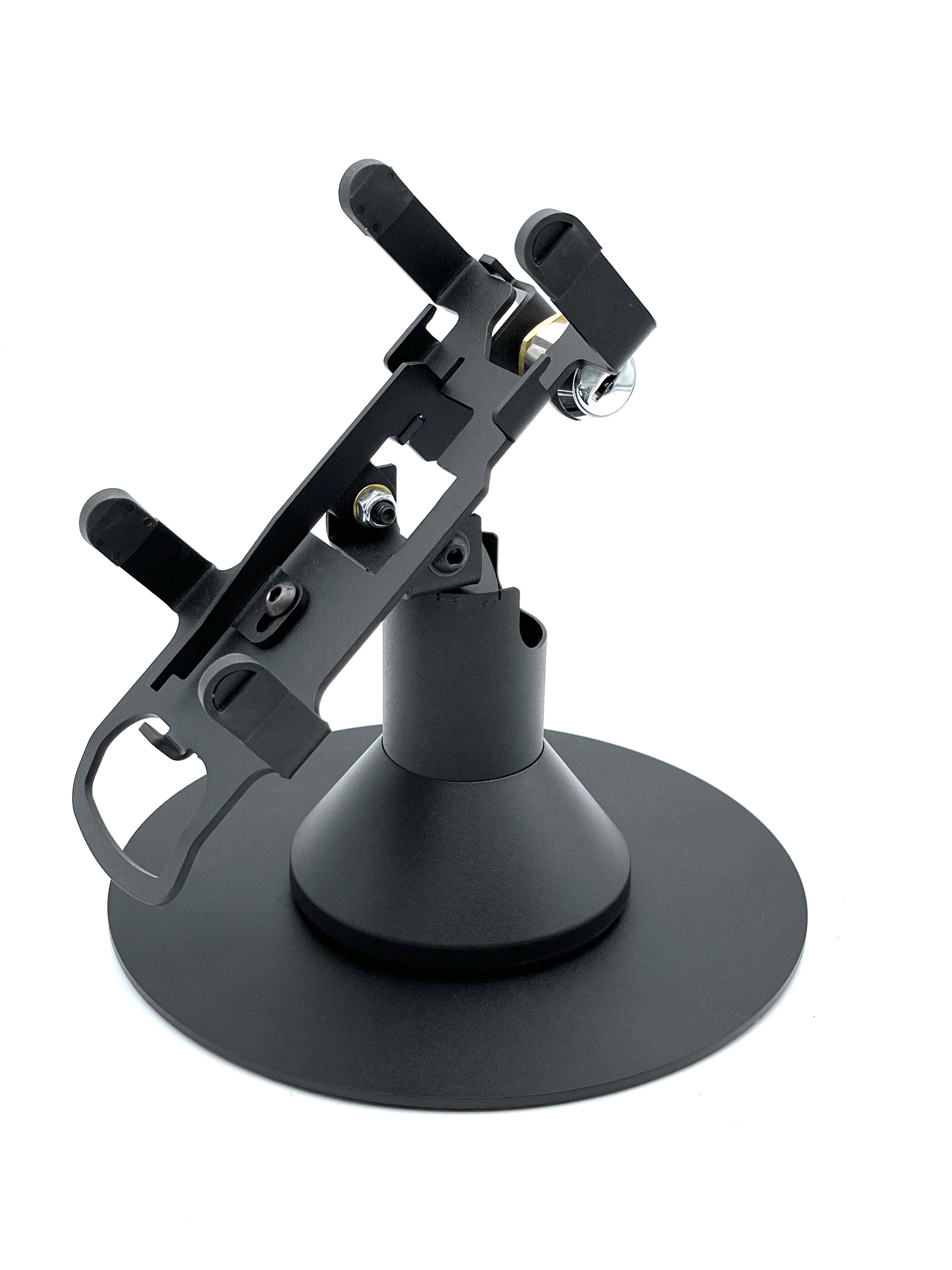 PAX A80 Locking Low Freestanding Swivel Stand with Round Plate