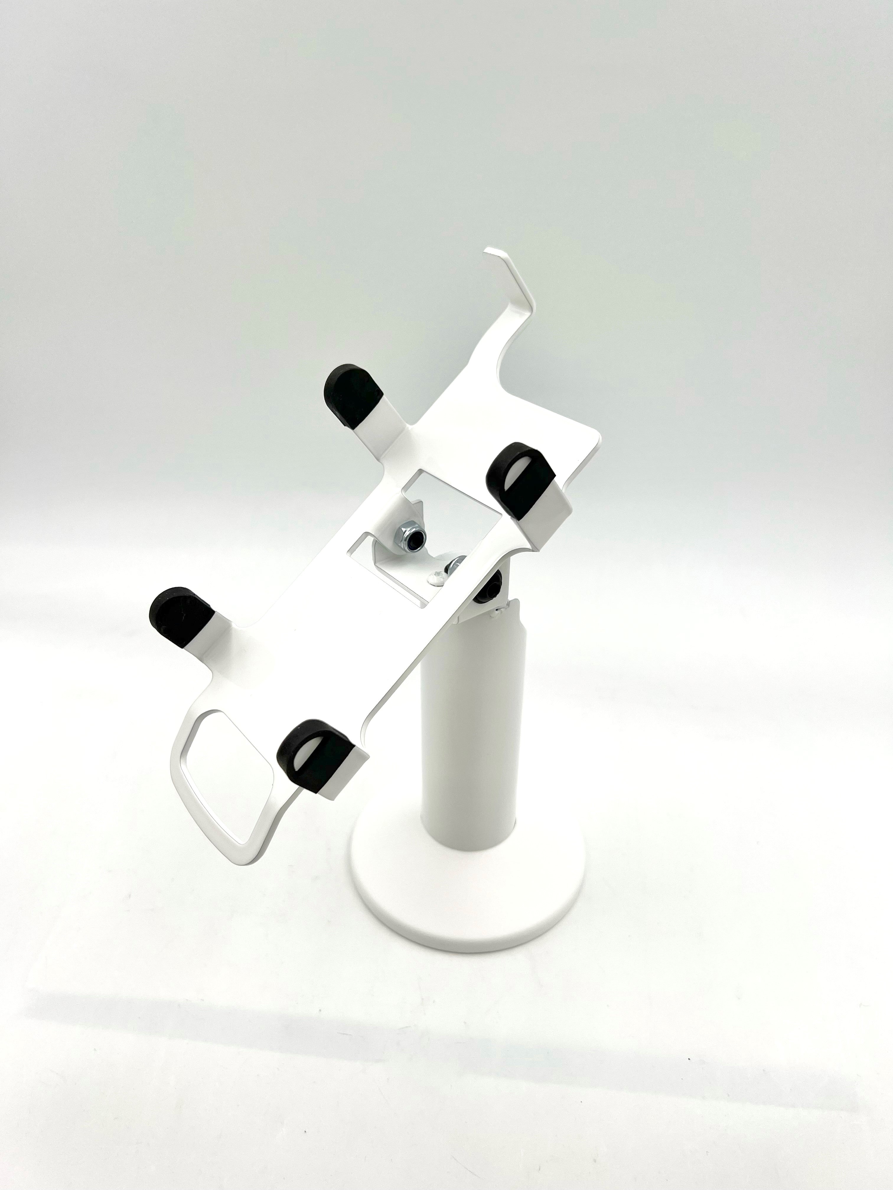 PAX A920 / A920 Pro Freestanding Swivel and Tilt Stand with Round Plate (White)