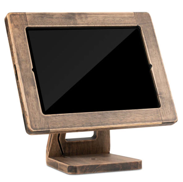 Custom Wooden iPad Stand Discount Credit Card Supply