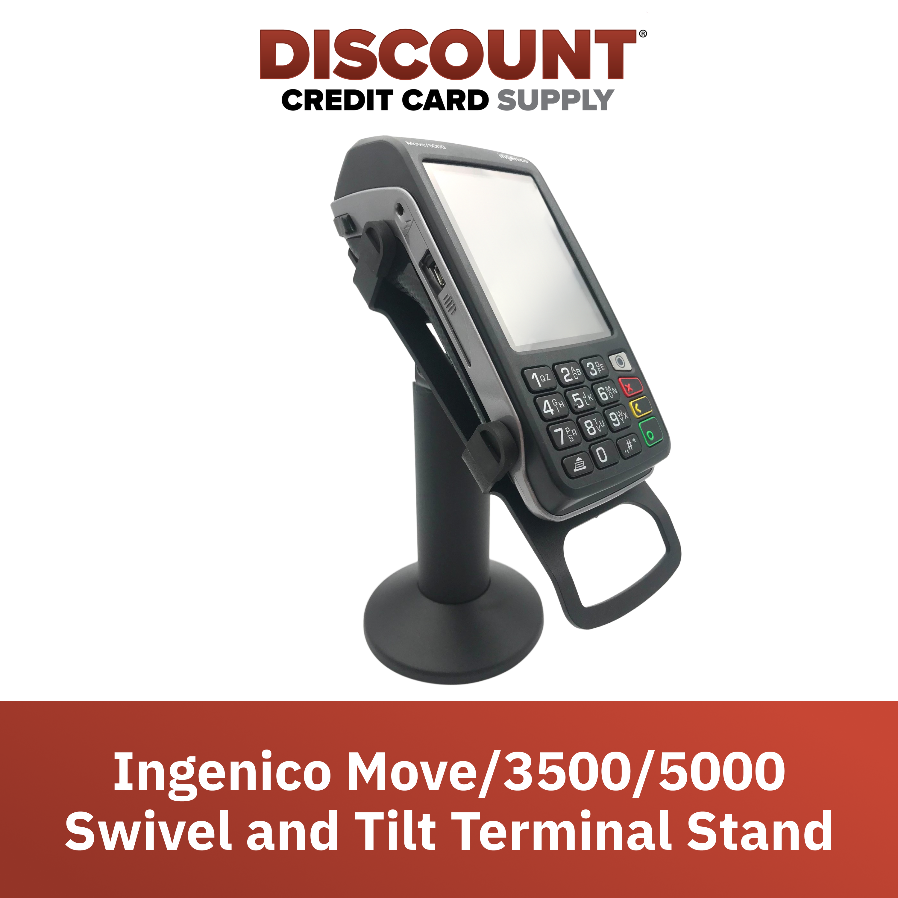 Ingenico Move 3500 / Ingenico Move 5000 Swivel and Tilt Stand