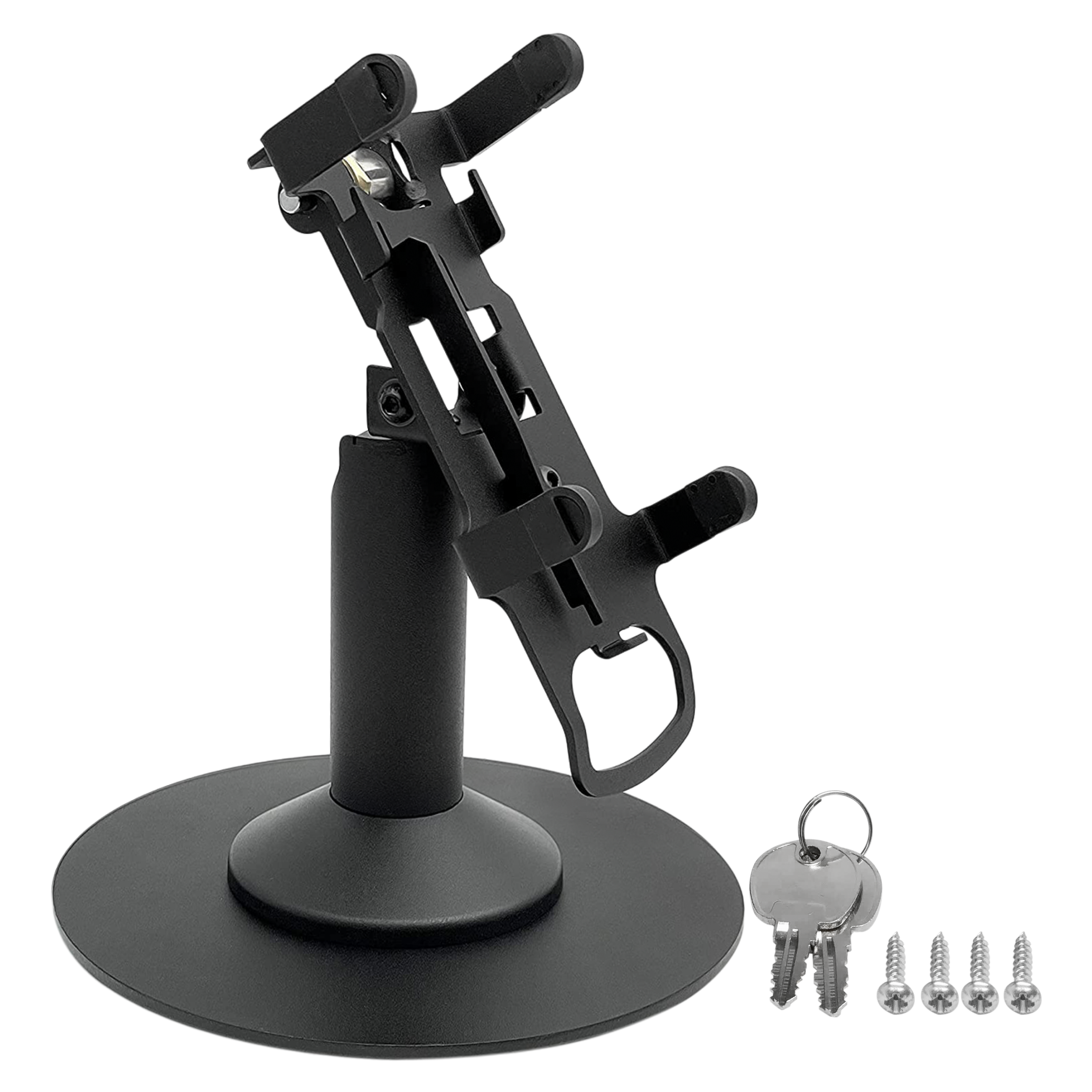 PAX A80 Freestanding Swivel and Tilt Lock Stand with Round Plate
