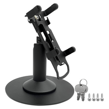 Load image into Gallery viewer, PAX A80 Freestanding Swivel and Tilt Lock Stand with Round Plate
