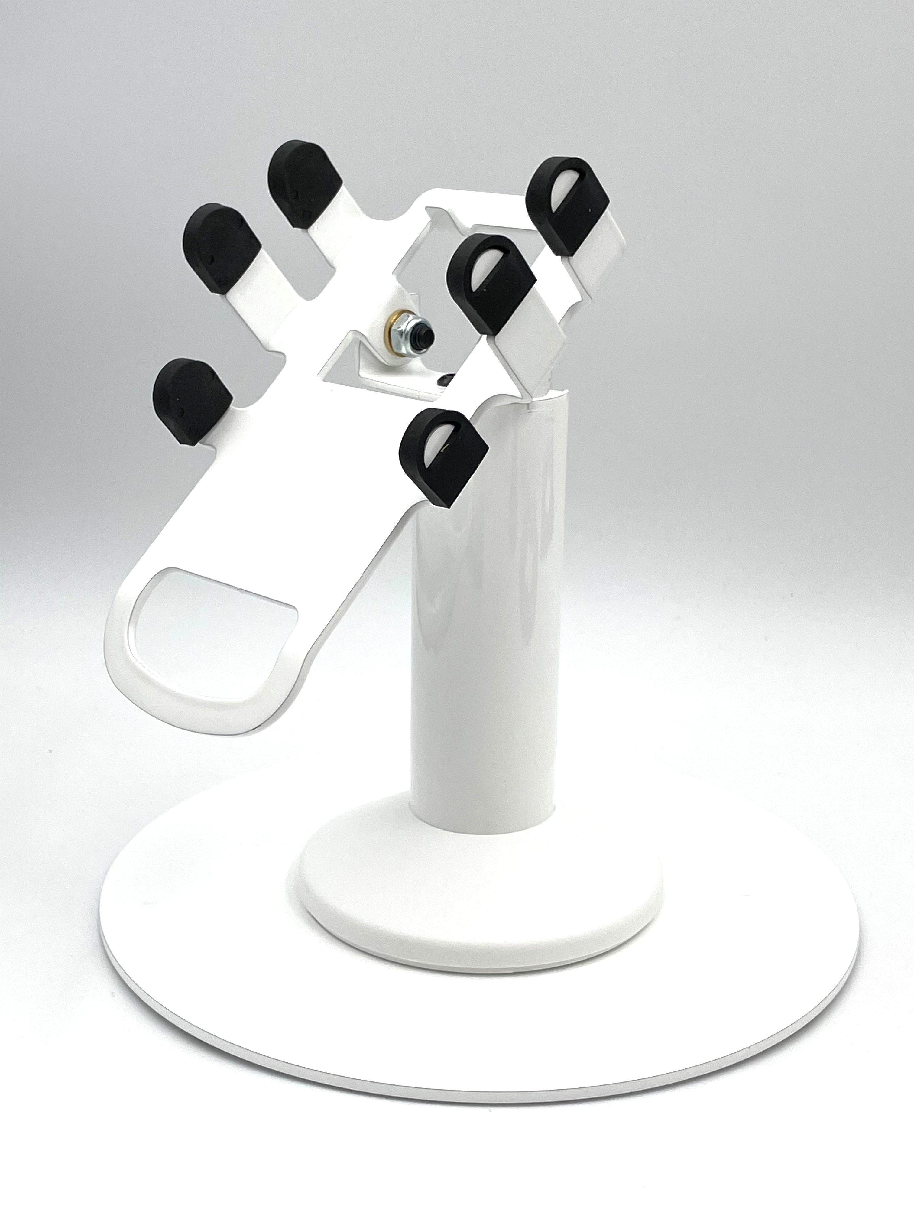 Clover Flex Freestanding Swivel and Tilt Metal Stand with Round Plate - DCCSUPPLY.COM