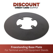 Load image into Gallery viewer, Freestanding Round Base Plate - Black - DCCSUPPLY.COM
