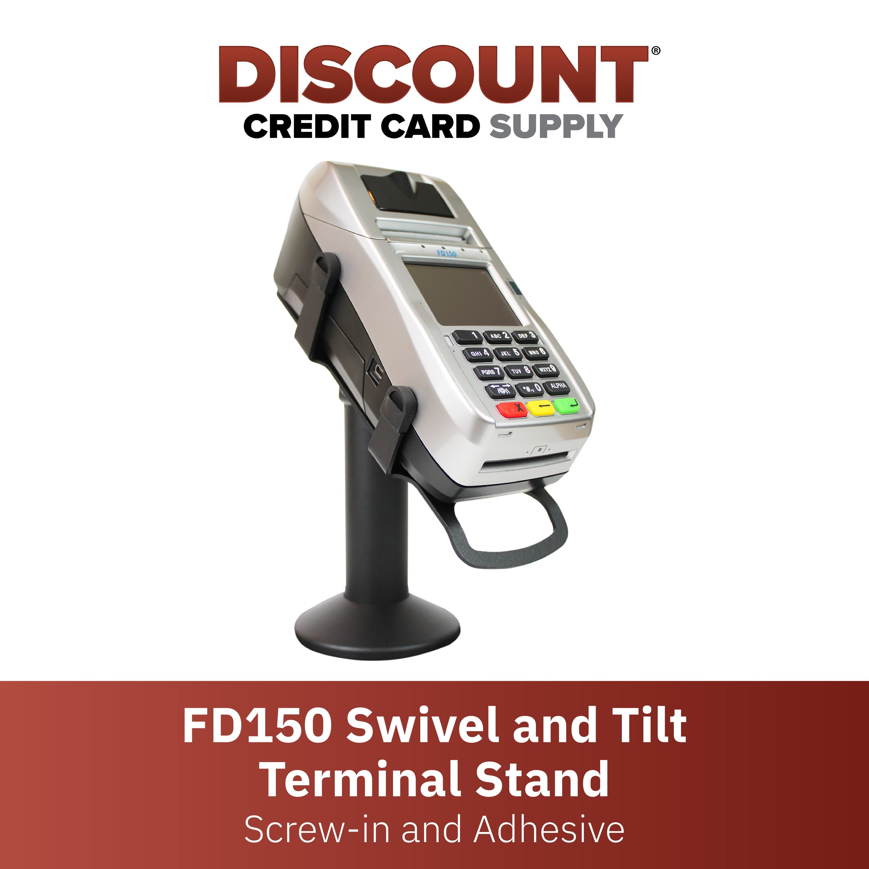 First Data FD150 Swivel and Tilt Metal Stand - DCCSUPPLY.COM