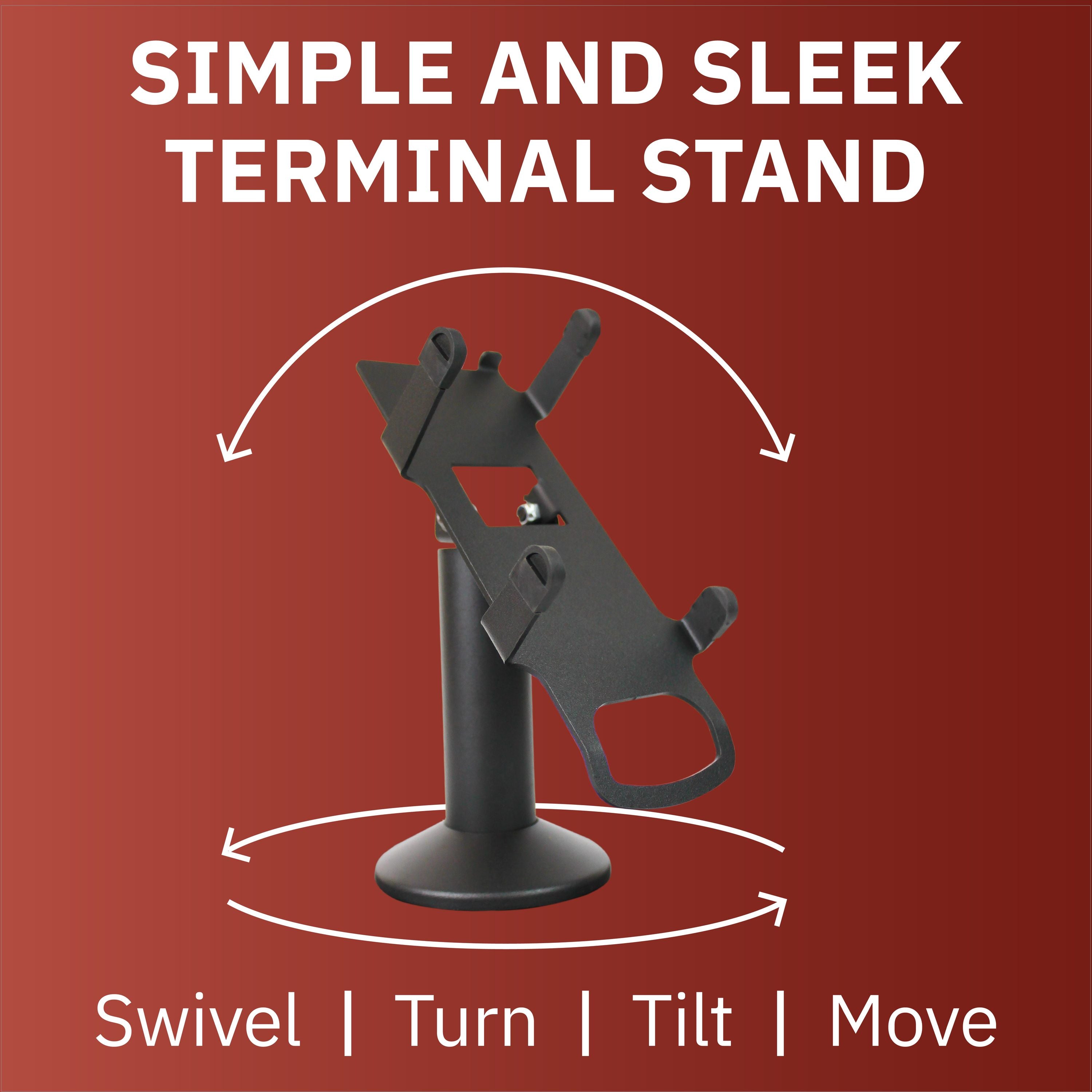 First Data FD150 Swivel and Tilt Metal Stand - DCCSUPPLY.COM