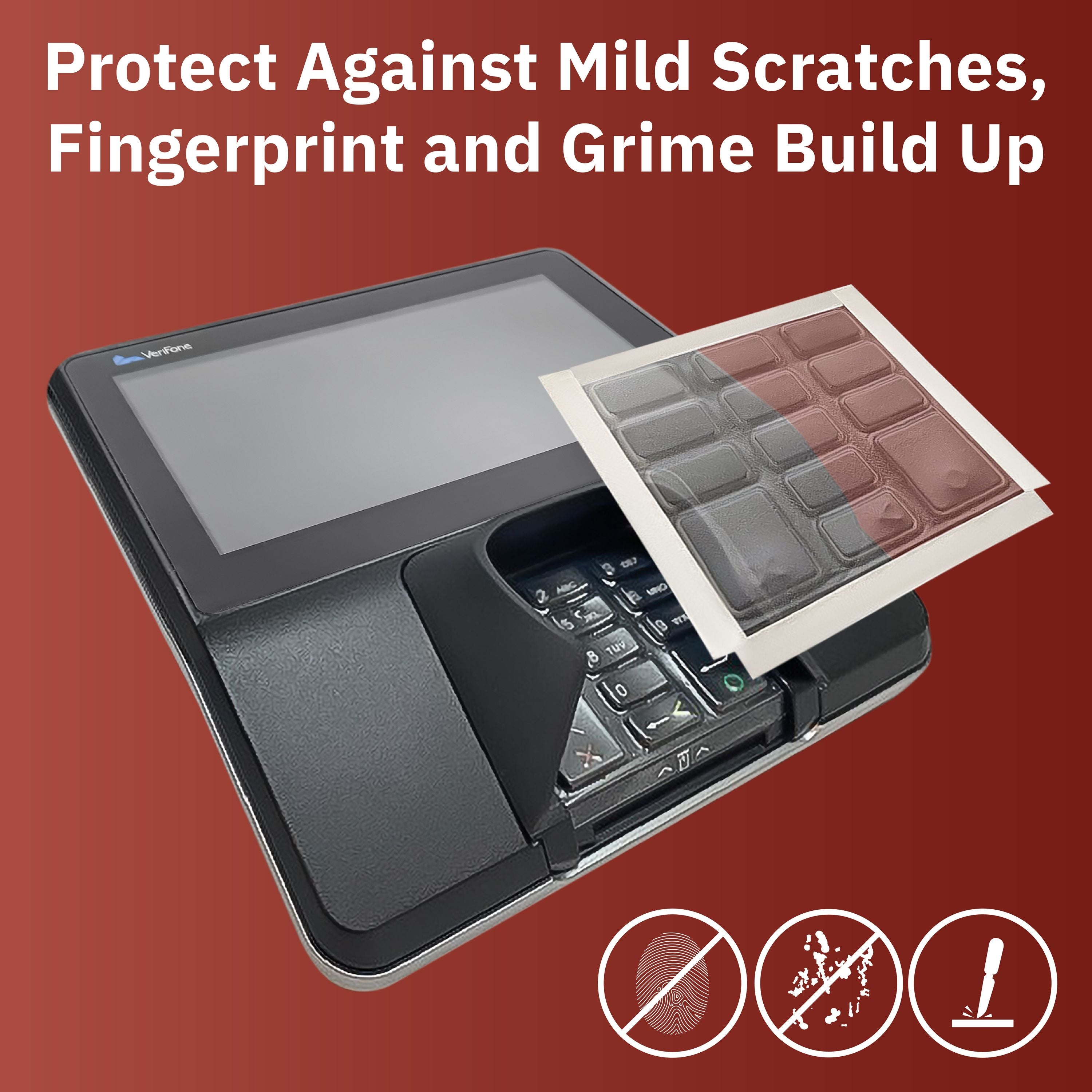 Verifone Mx915/925 Keypad Protective Covers (Set of 25) - DCCSUPPLY.COM