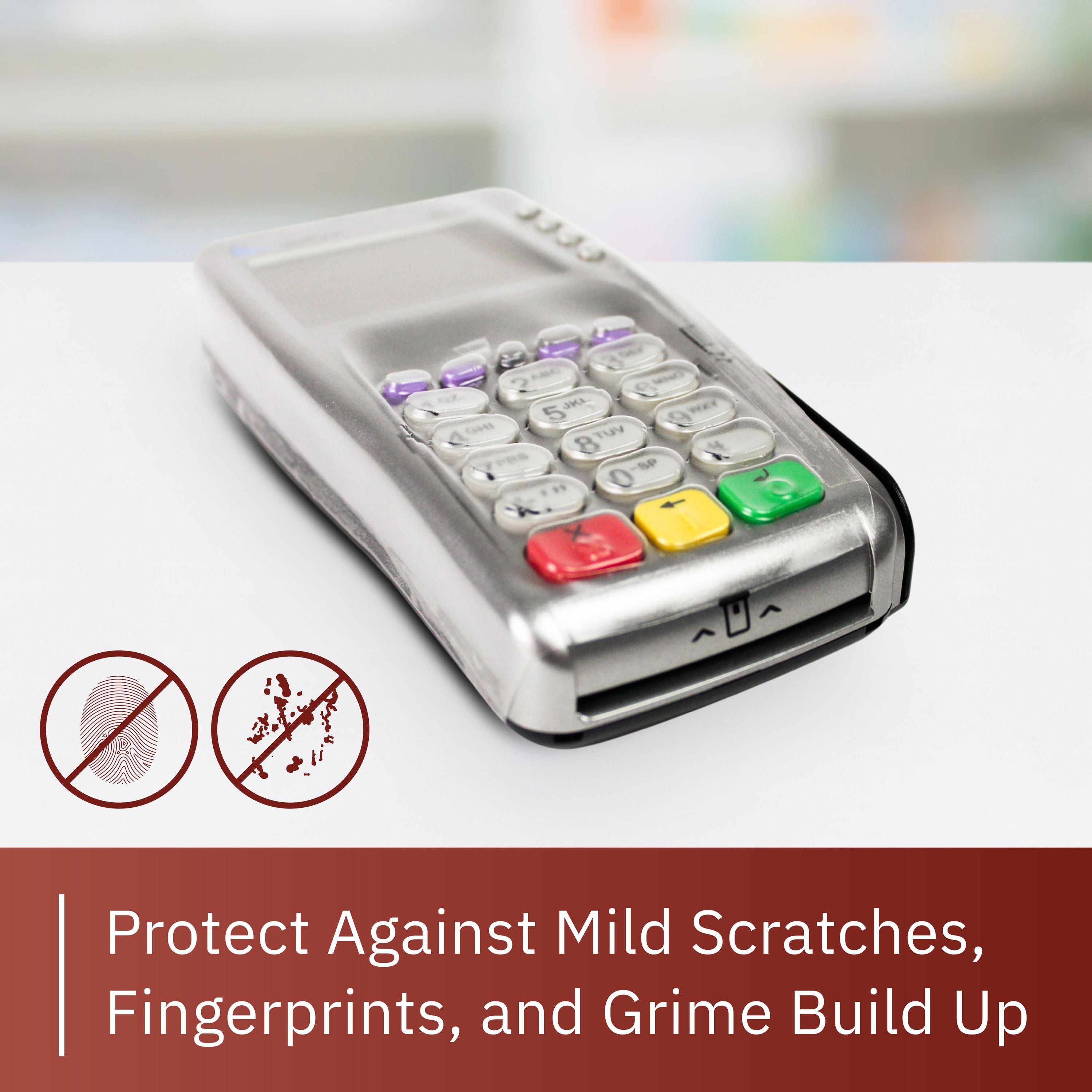 Verifone Vx805 Swivel and Tilt Stand and Full Device Protective Cover - DCCSUPPLY.COM