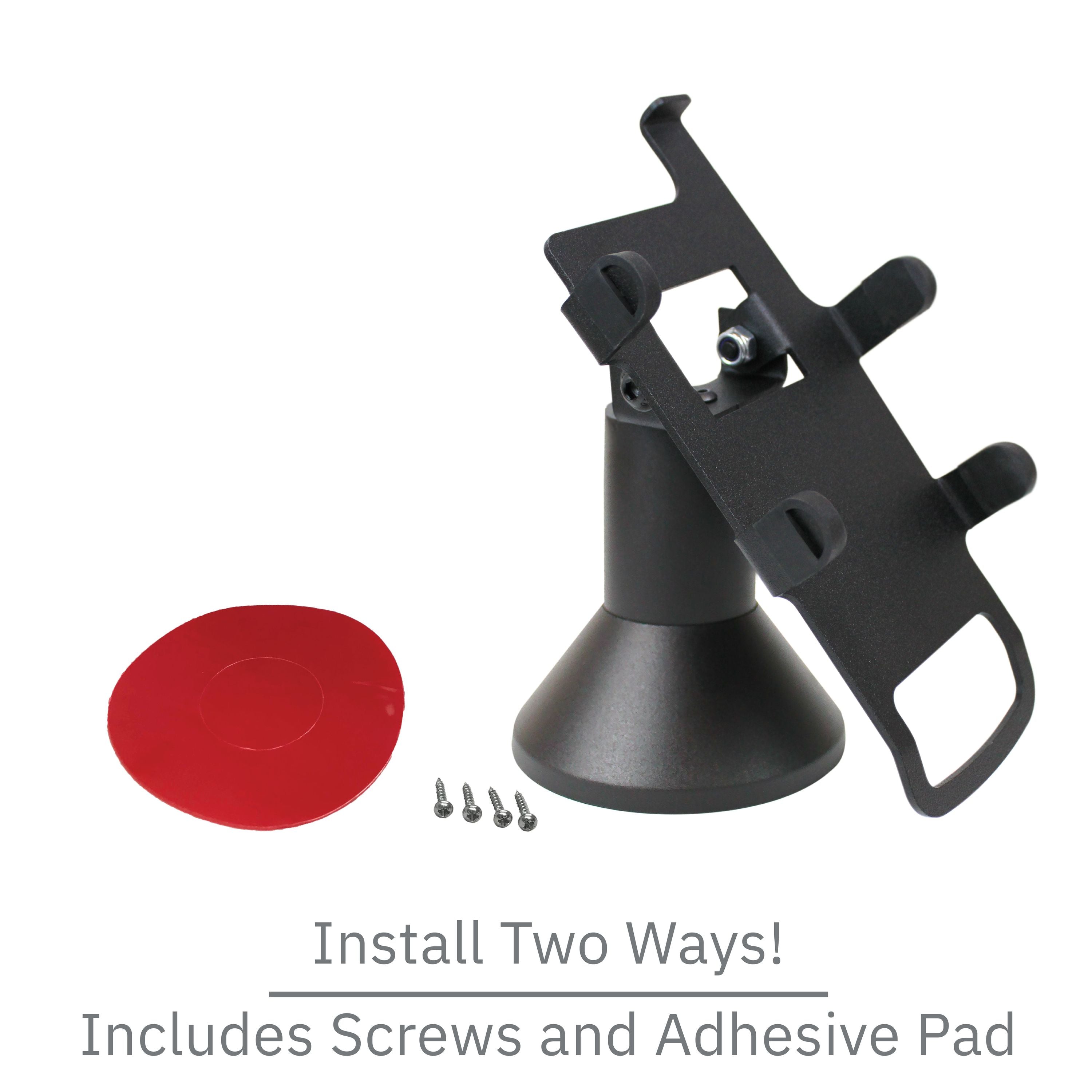 First Data FD35/ FD40 PIN Pad Low Profile Swivel and Tilt Metal Stand - DCCSUPPLY.COM