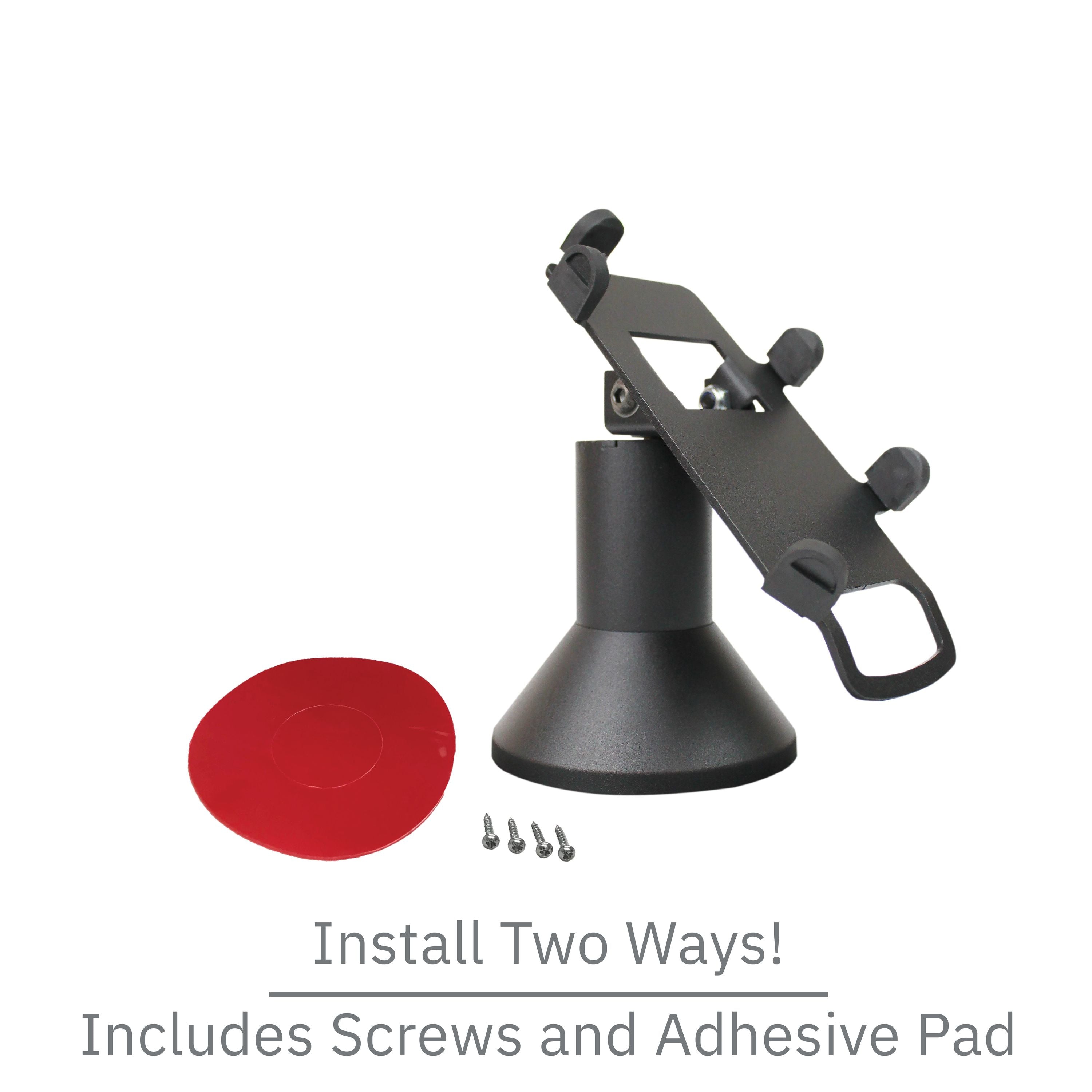 First Data RP10 PIN Pad Low Profile Swivel and Tilt Metal Stand - DCCSUPPLY.COM