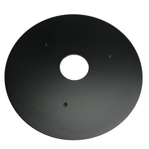 ENS Round Base Plate for Low Contour Stands - Black